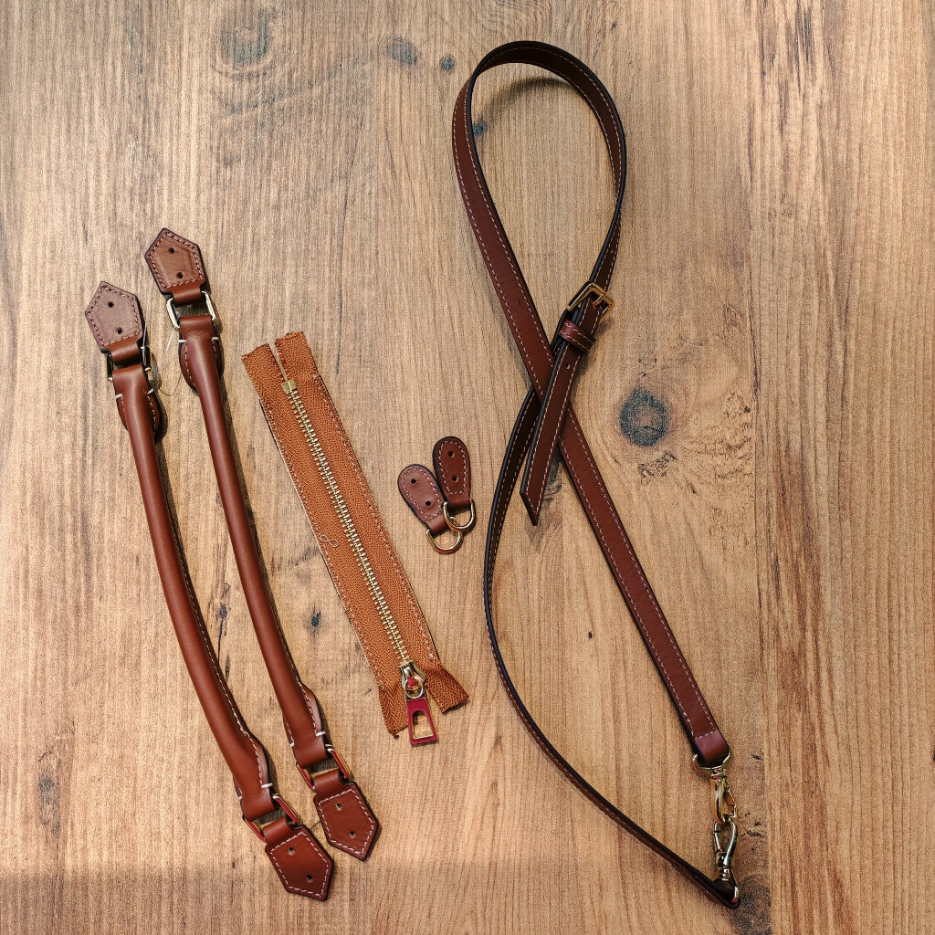 Hakiki Deri Mini Çanta Kiti