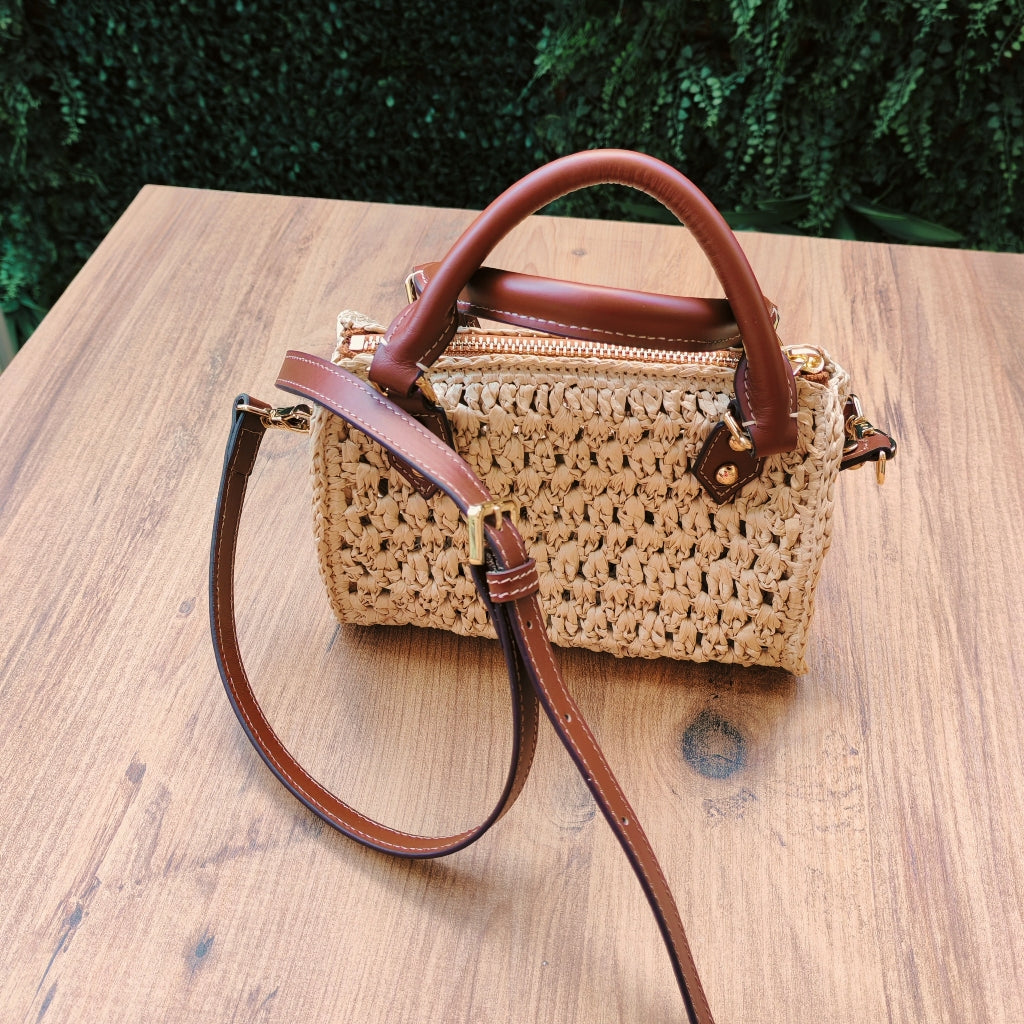 Hakiki Deri Mini Çanta Kiti