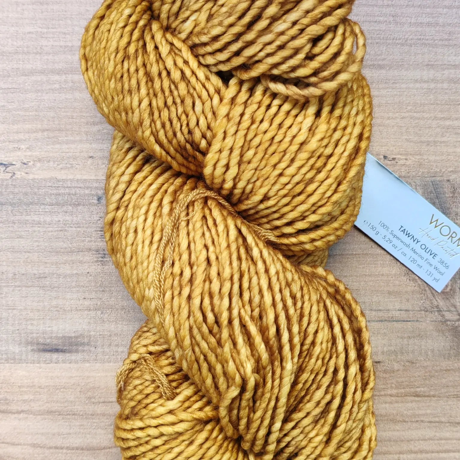 Gazzal Worm El Boyaması %100 Superwash Merino Yün