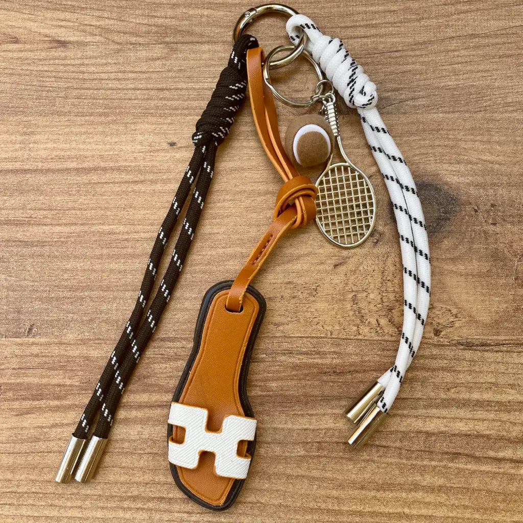 Tenis Terlik Çanta Süsü