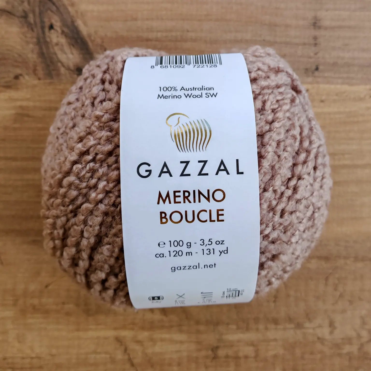 Gazzal Merino Boucle İplik