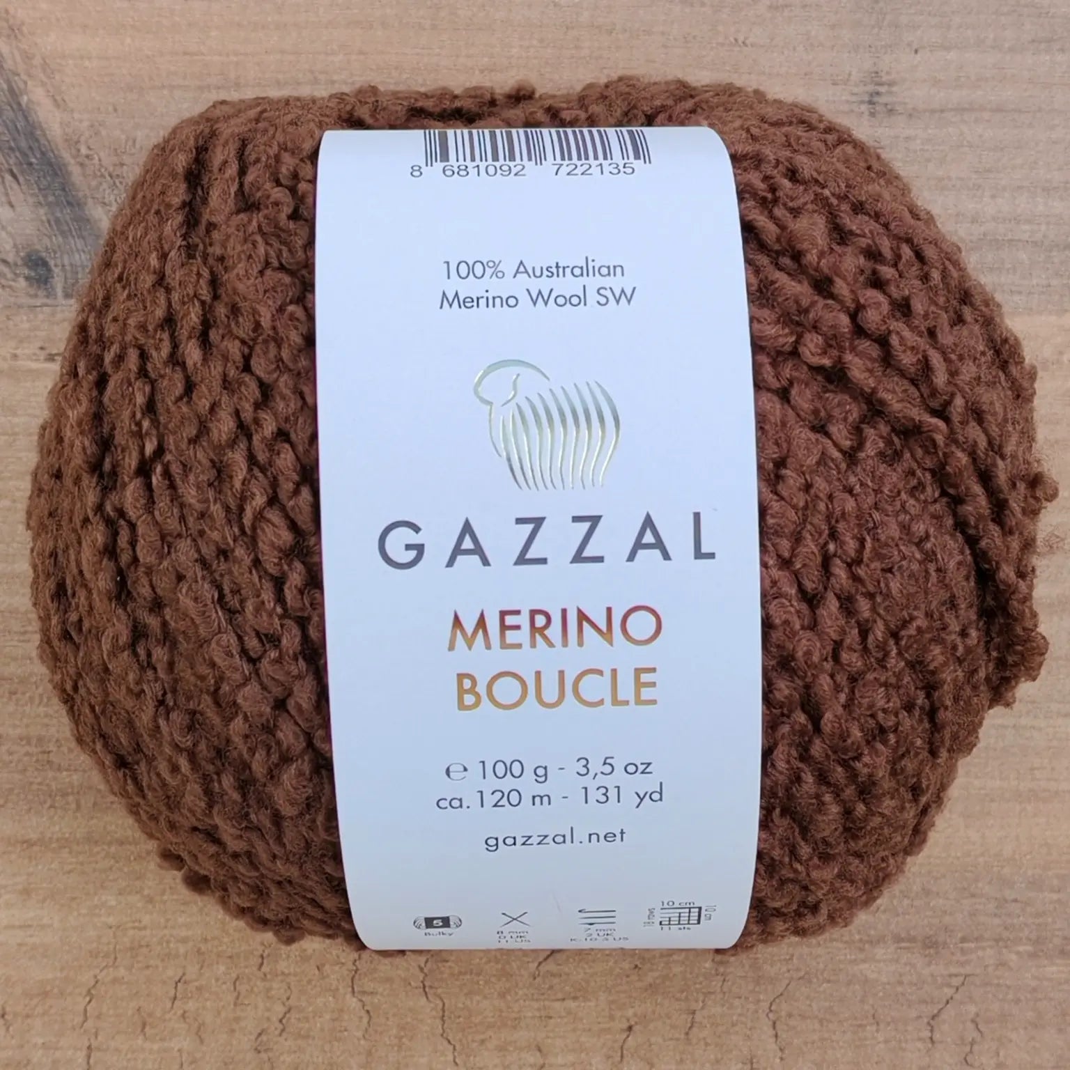 Gazzal Merino Boucle İplik