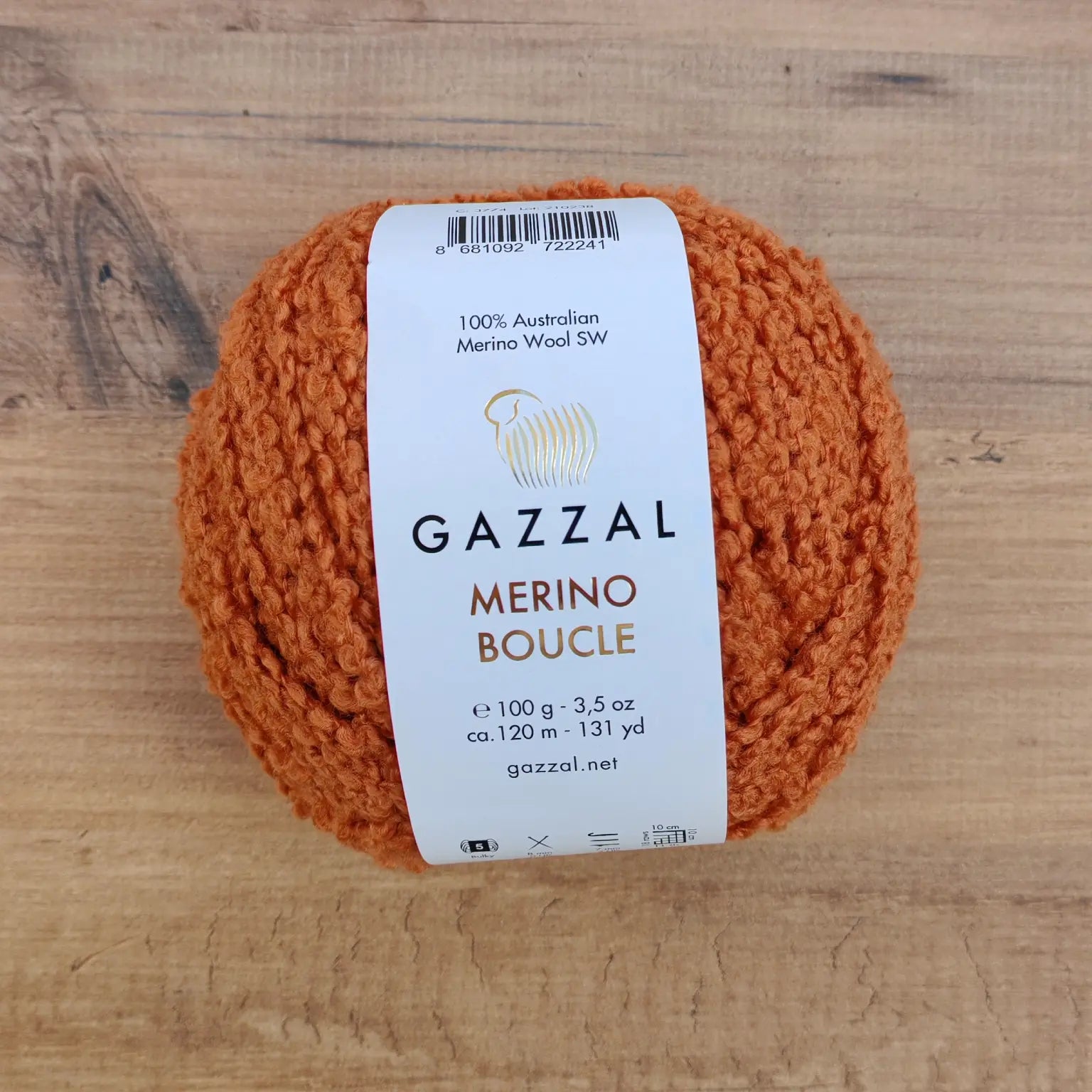 Gazzal Merino Boucle İplik