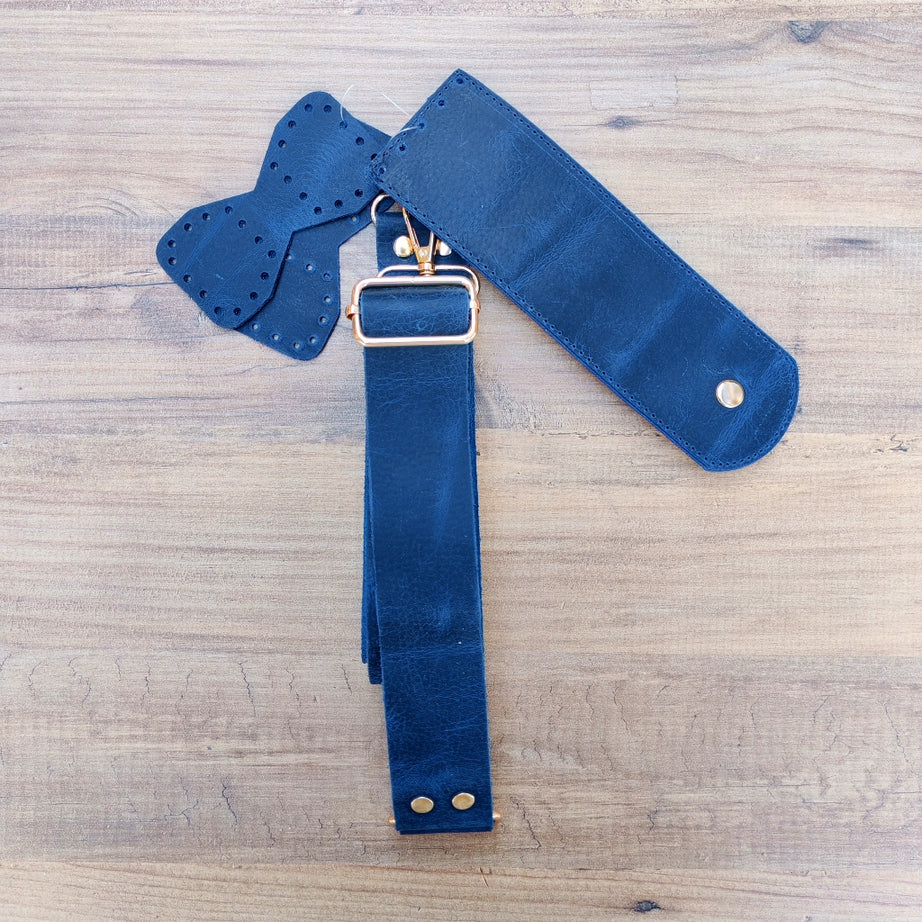 Hakiki Deri Freebag Seti