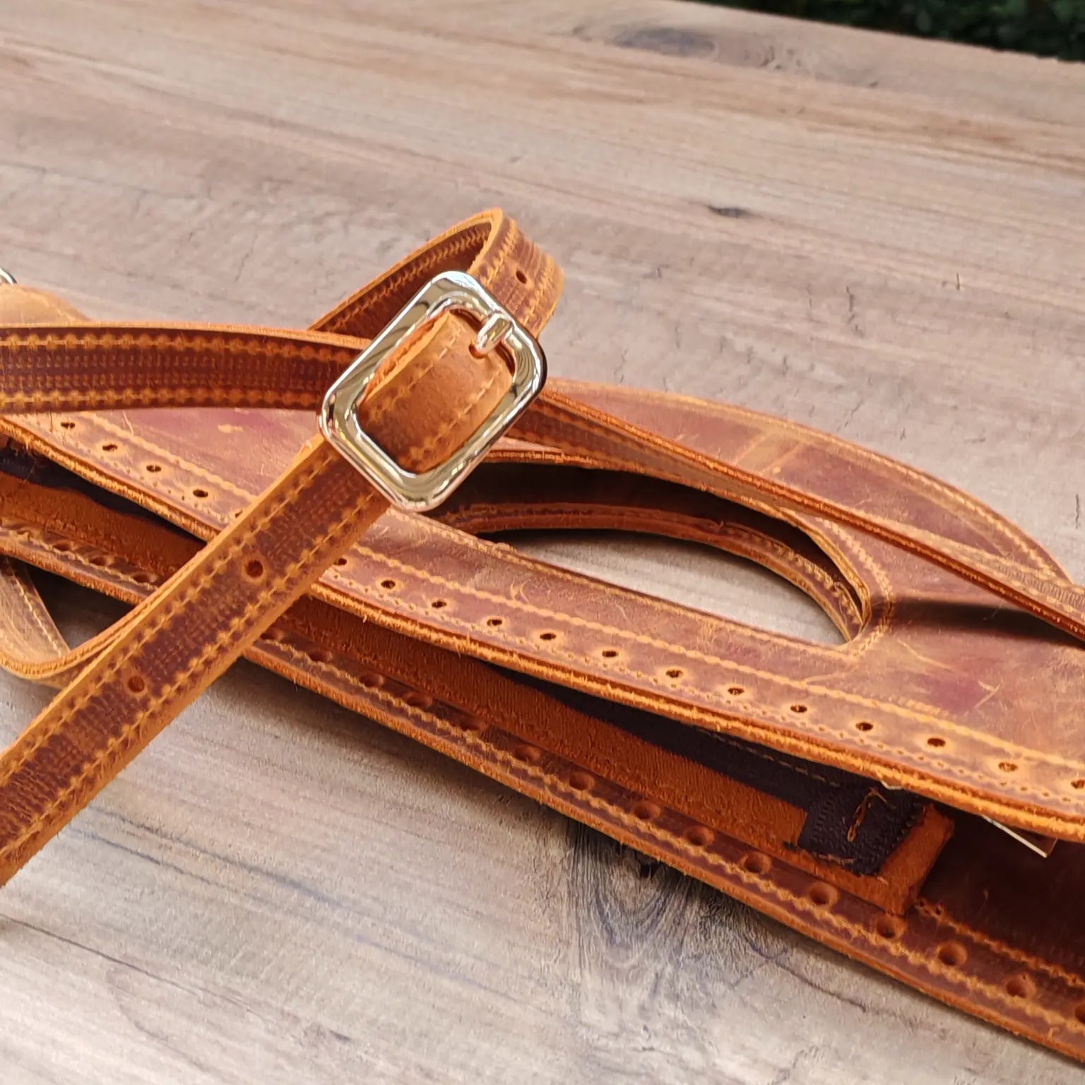 D Kit Hakiki Deri Çanta Sapı