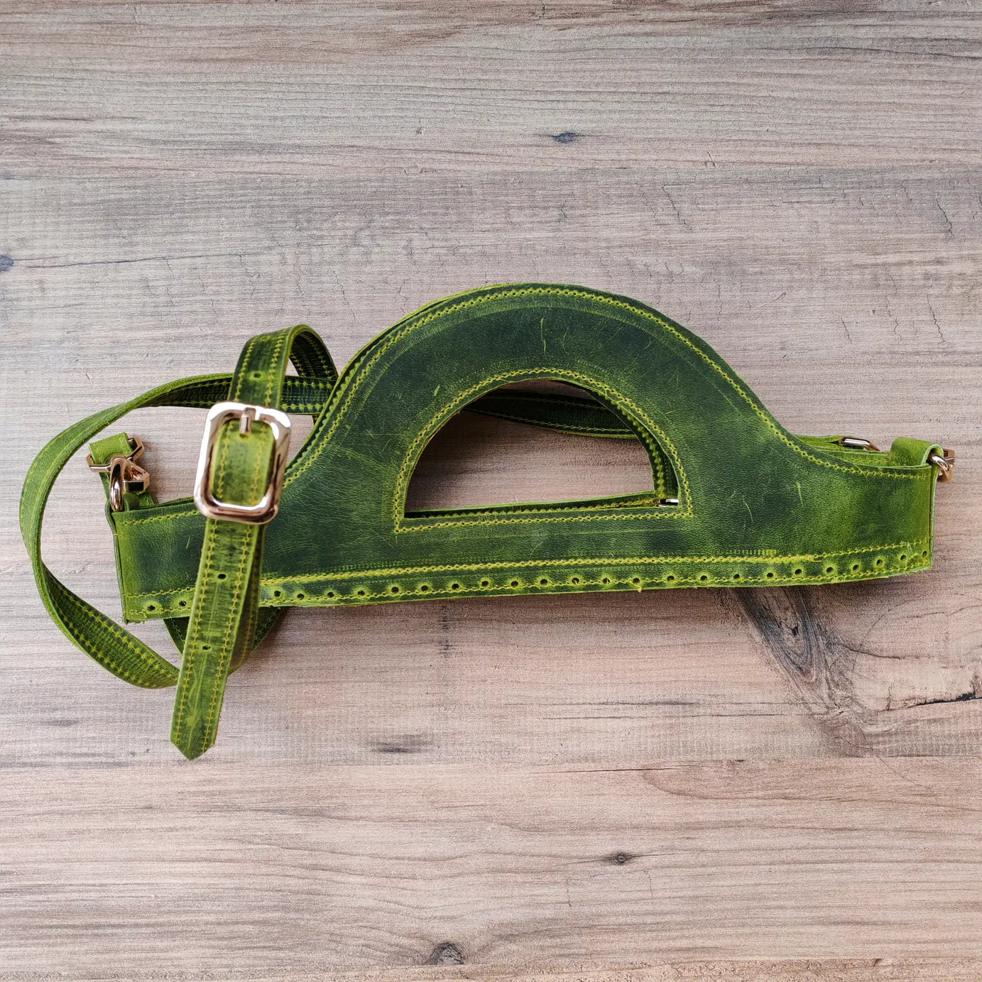 D Kit Hakiki Deri Çanta Sapı