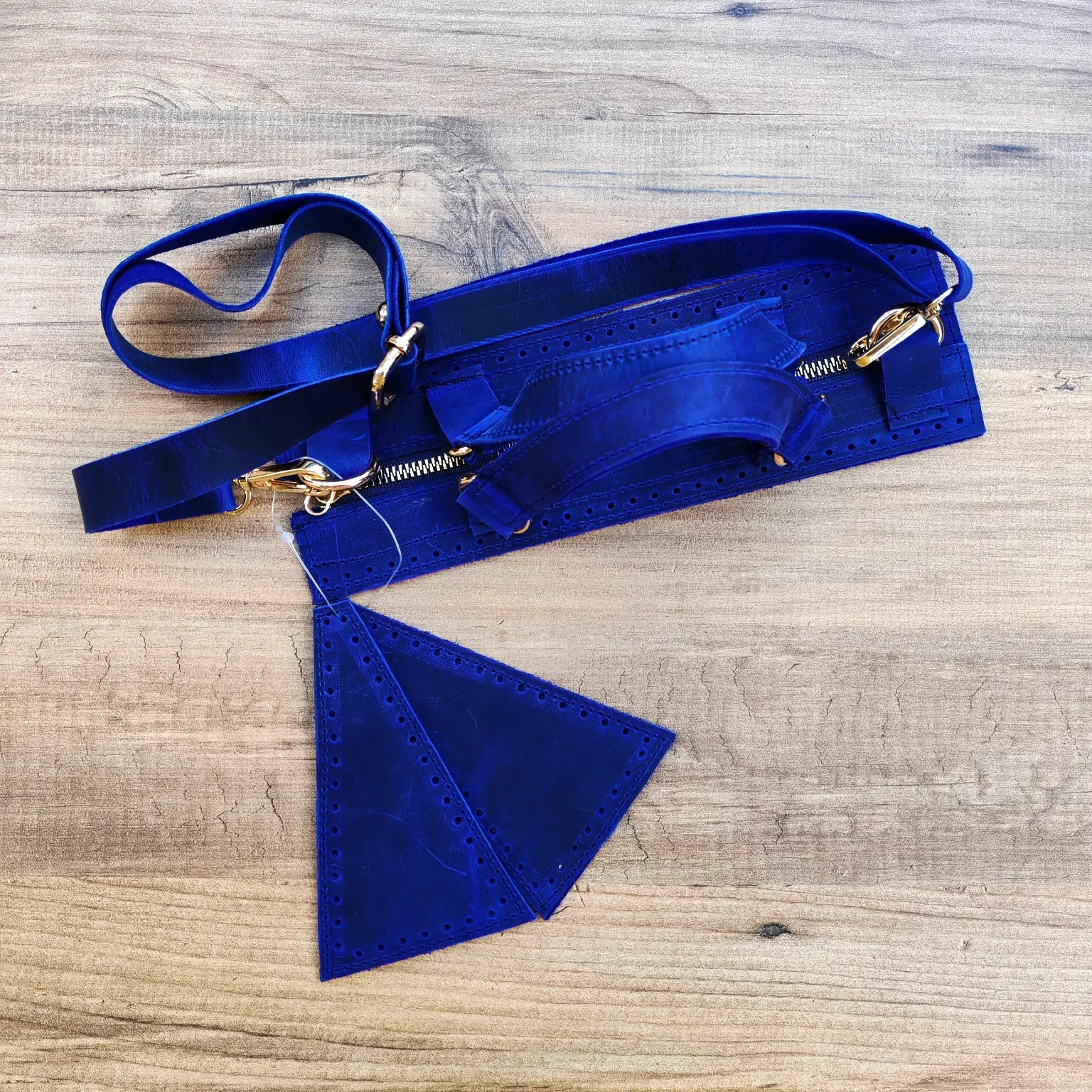 Paris Hakiki Deri Çanta Kiti