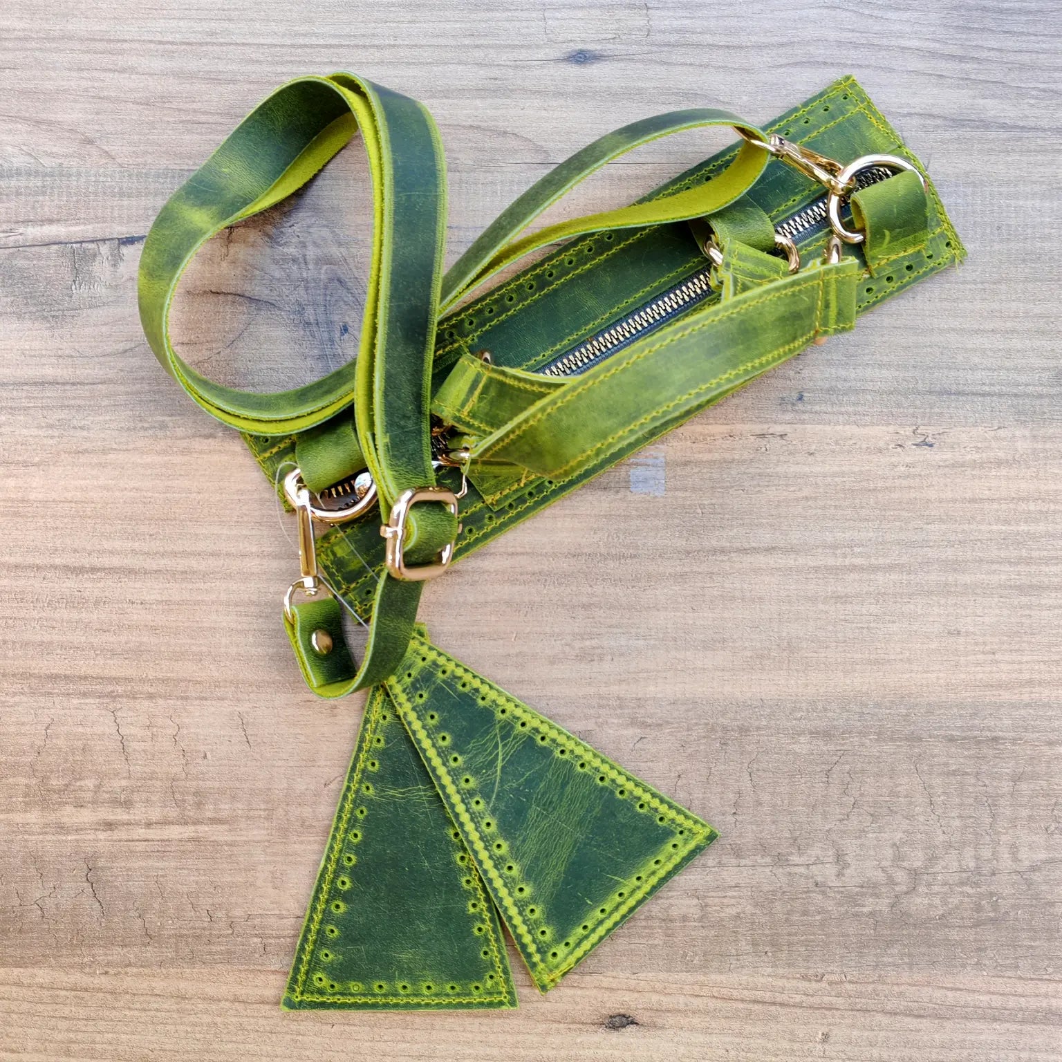 Paris Hakiki Deri Çanta Kiti