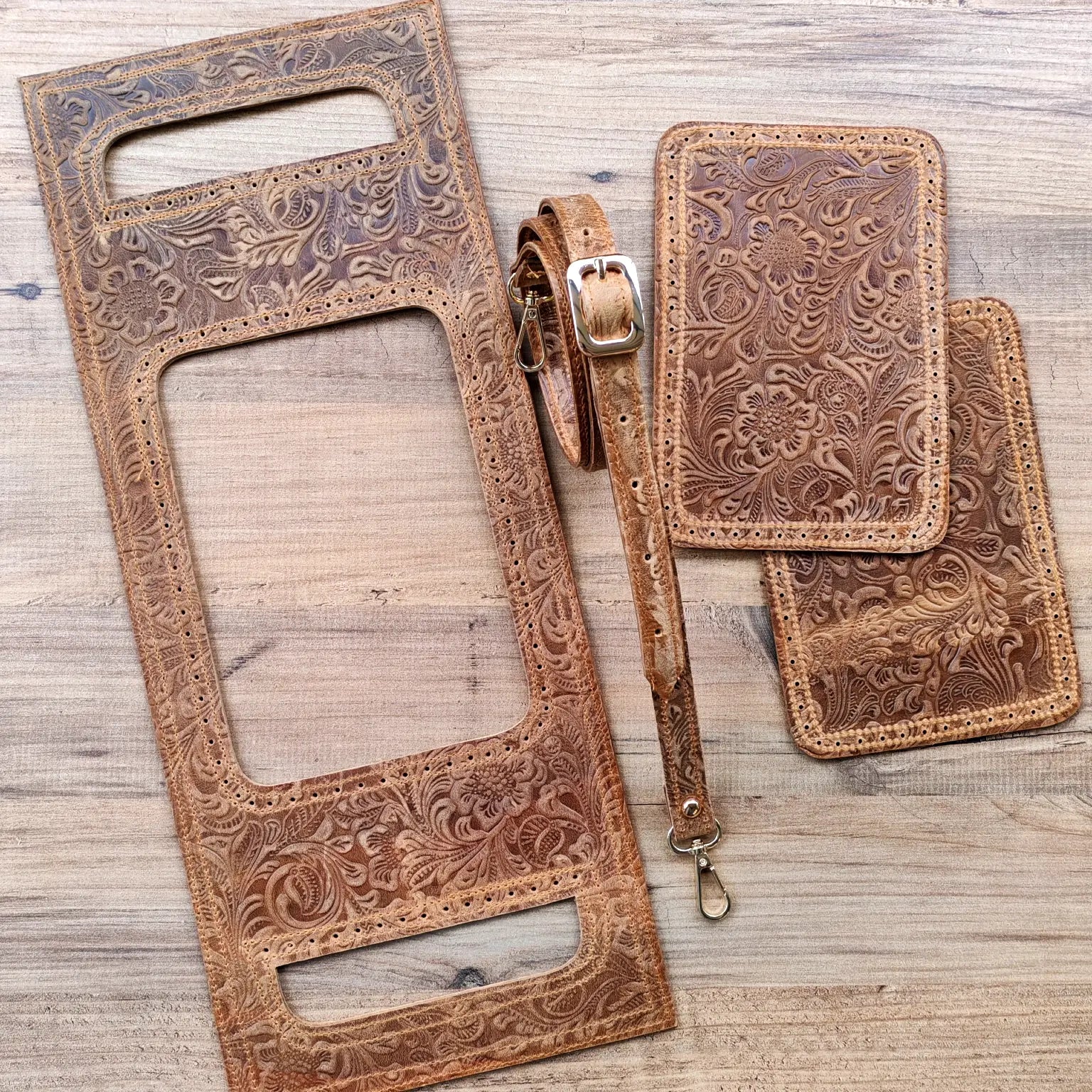 Selanik Hakiki Deri Çanta Kiti