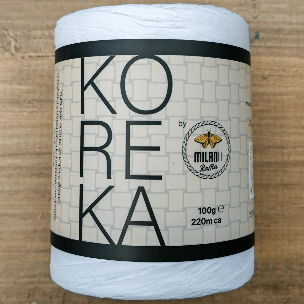 Koreka Kağıt Rafya İp