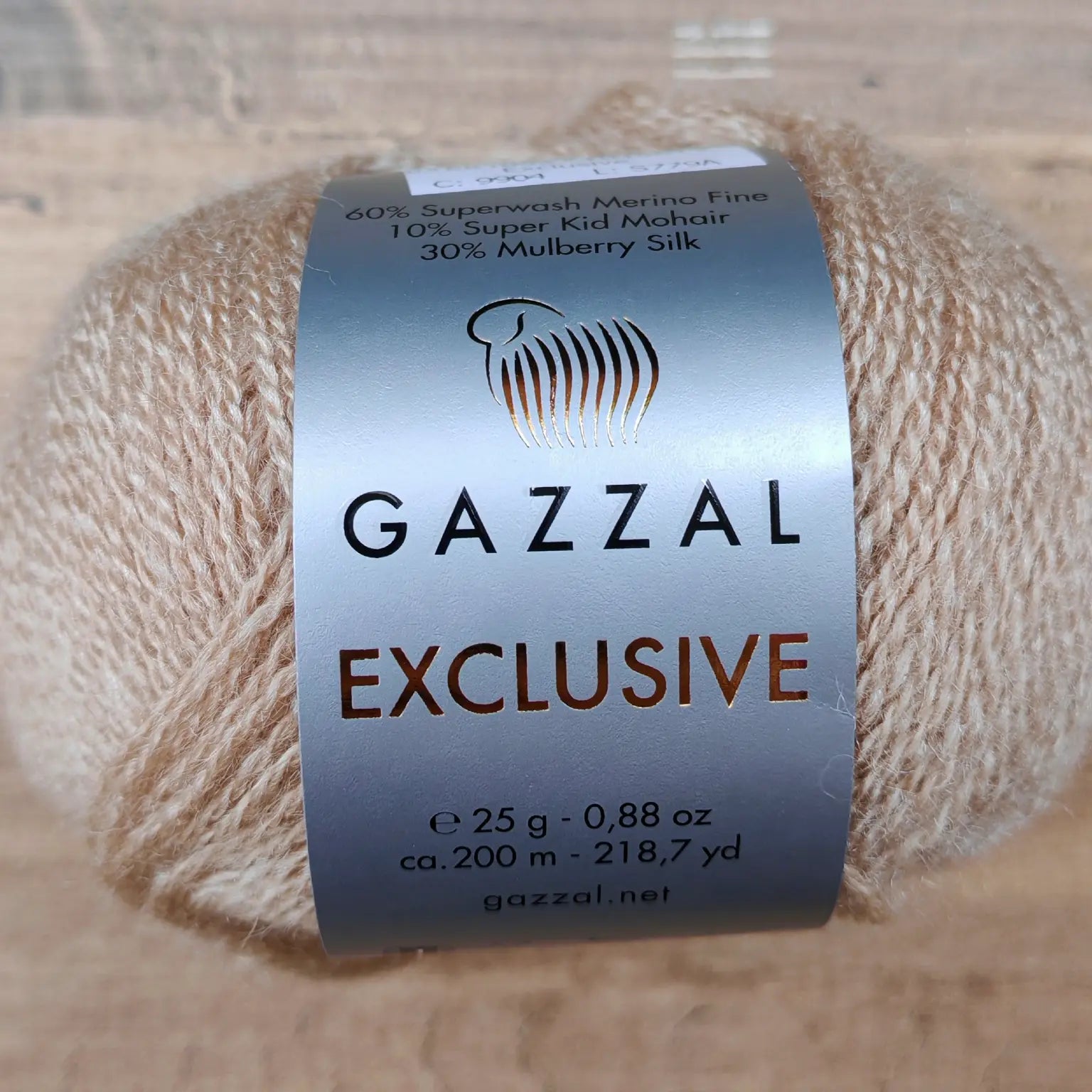 Gazzal Exclusive Lüks Dut İpeği Karışımlı İnce Örgü İpliği