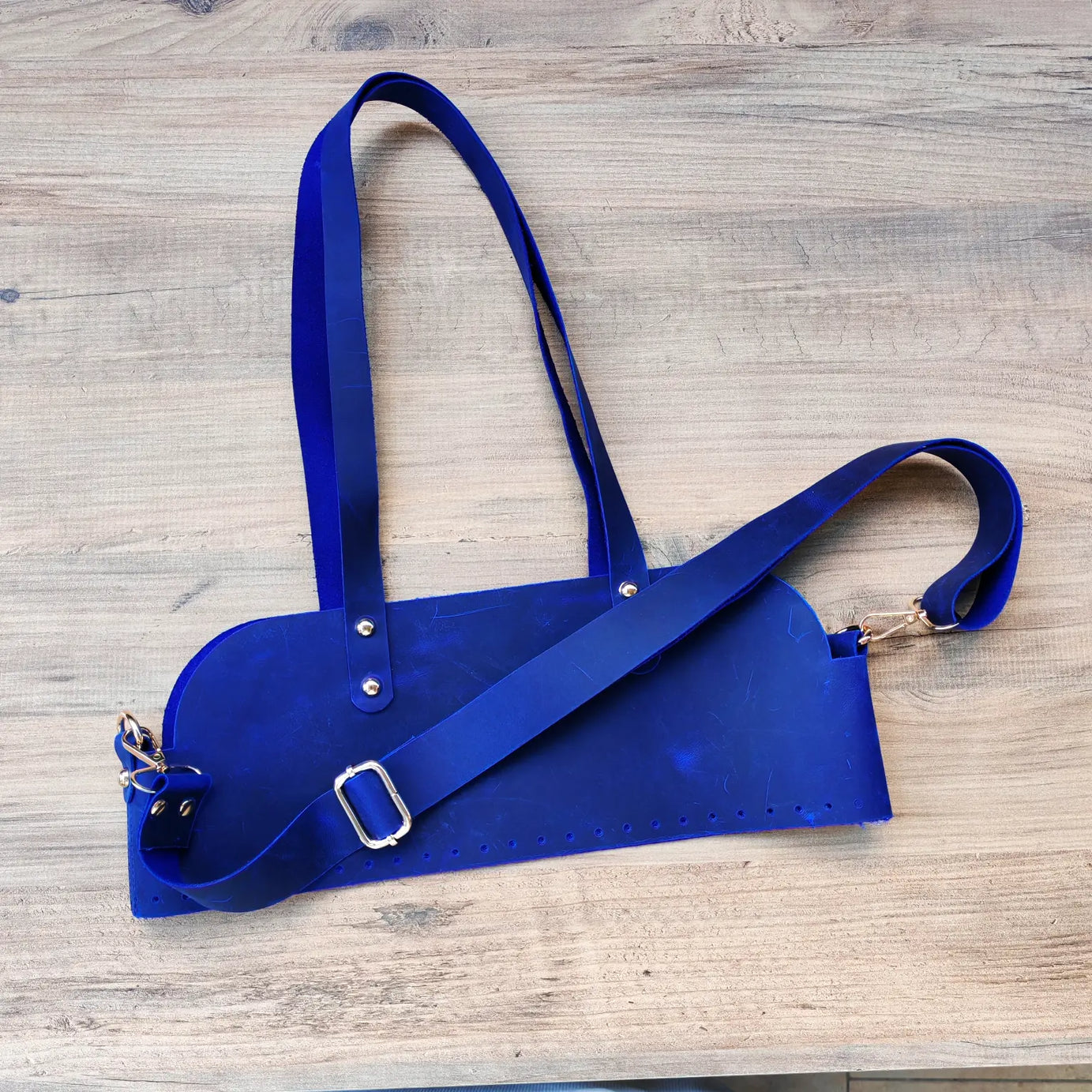 Hakiki Deri Retro Çanta Kiti