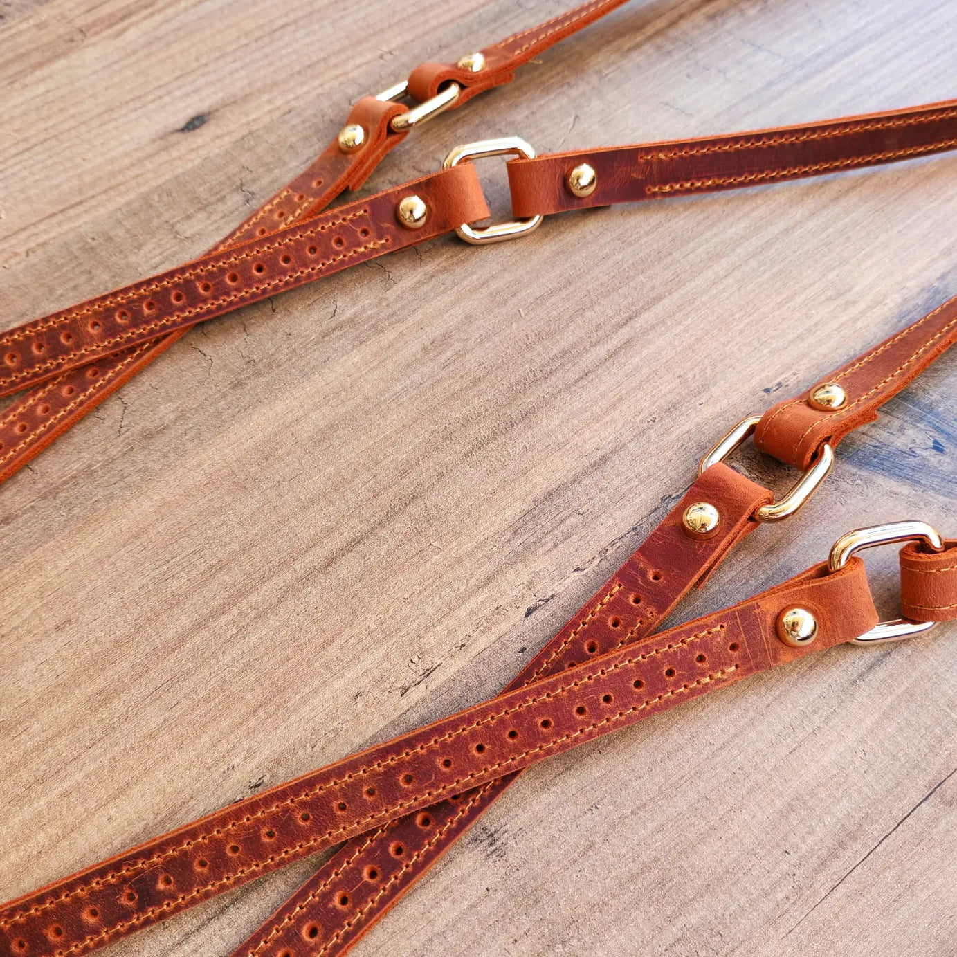 Zenobia Hakiki Deri Çanta Askısı