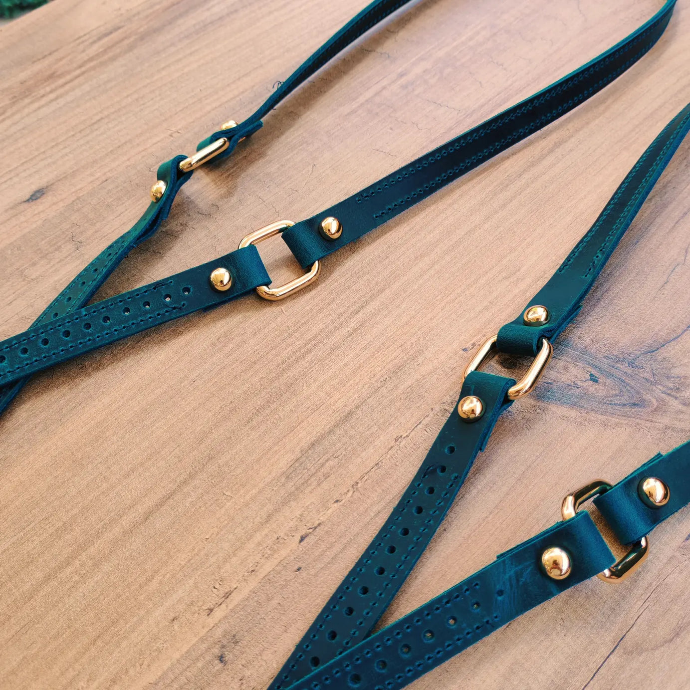 Zenobia Hakiki Deri Çanta Askısı