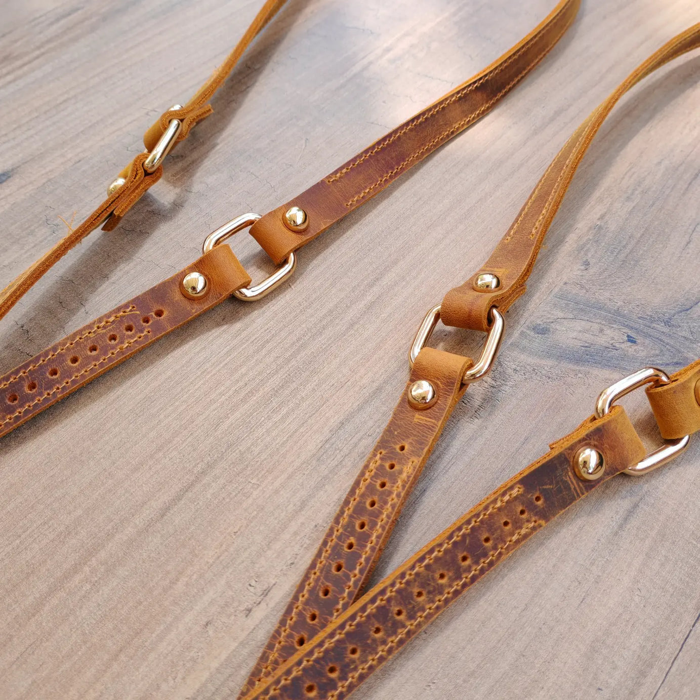 Zenobia Hakiki Deri Çanta Askısı