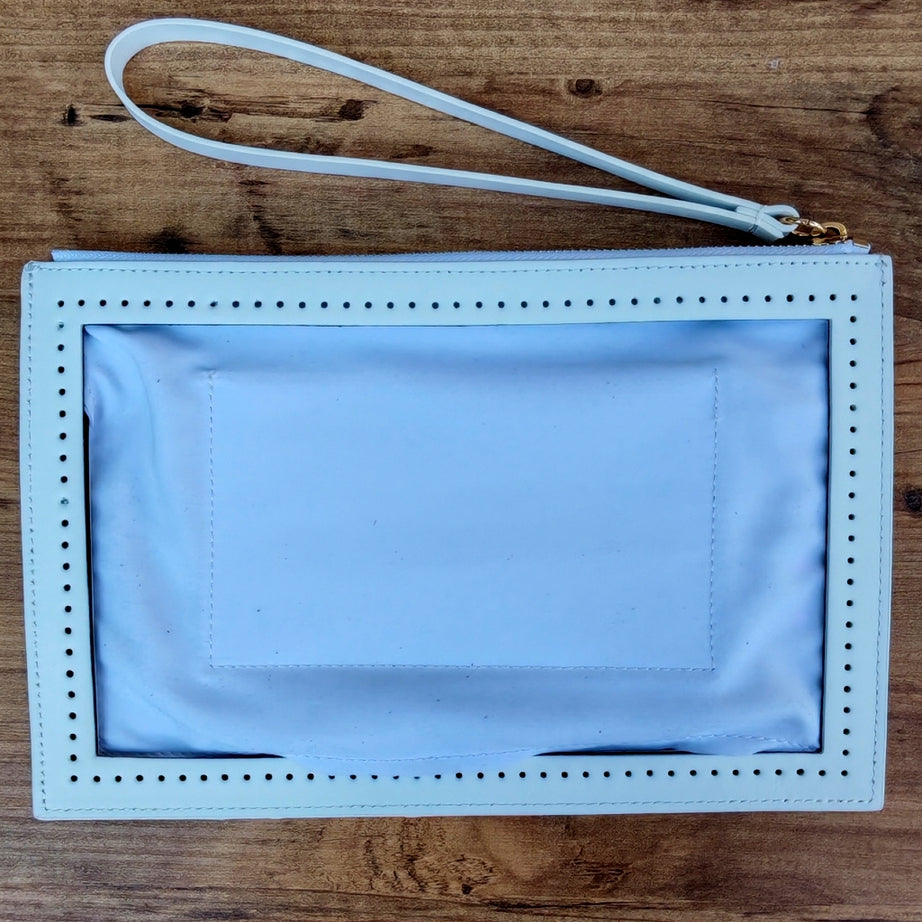 Canvas Premium Örgü Clutch