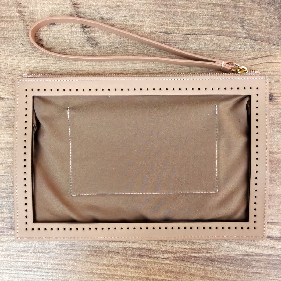 Canvas Premium Örgü Clutch