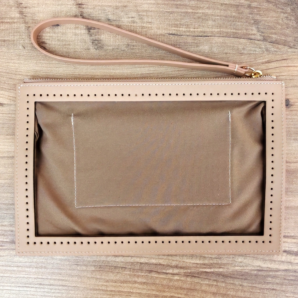 Canvas Premium Örgü Clutch