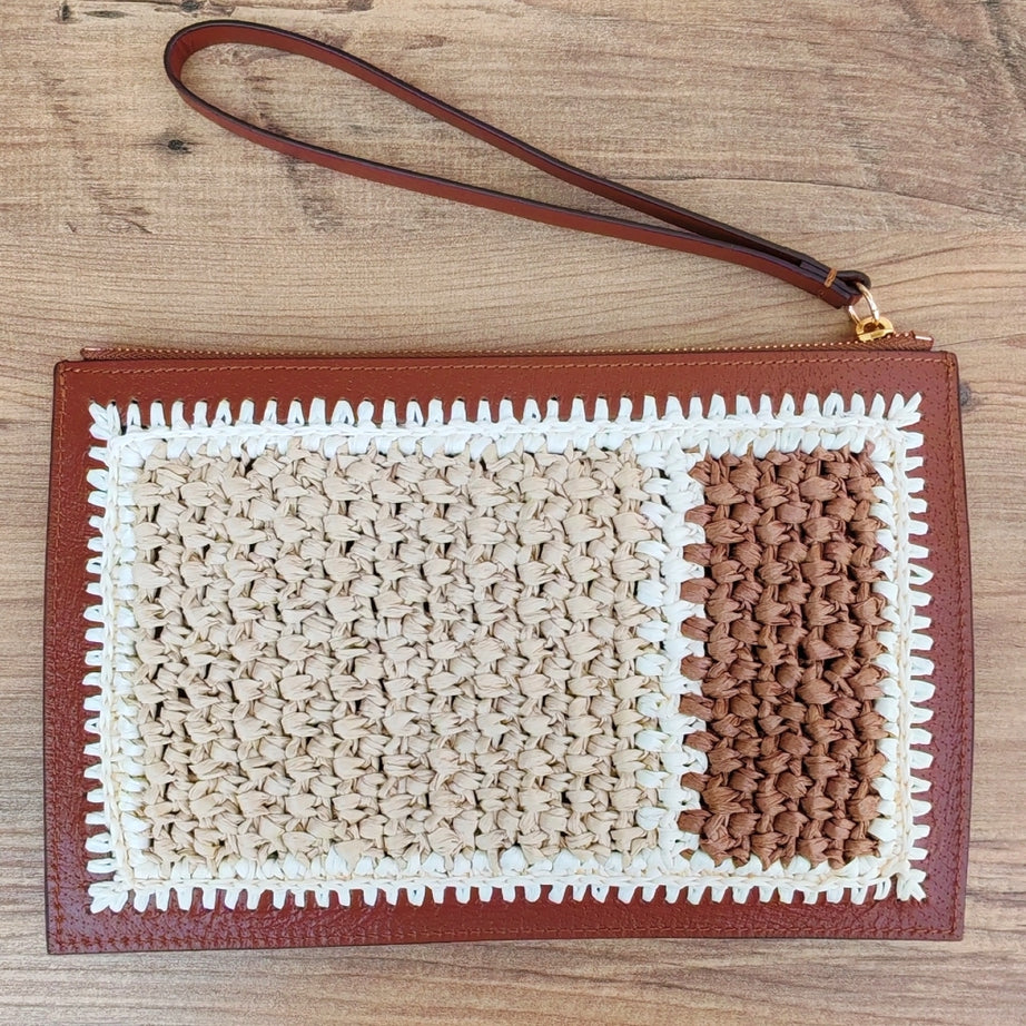 Canvas Premium Örgü Clutch