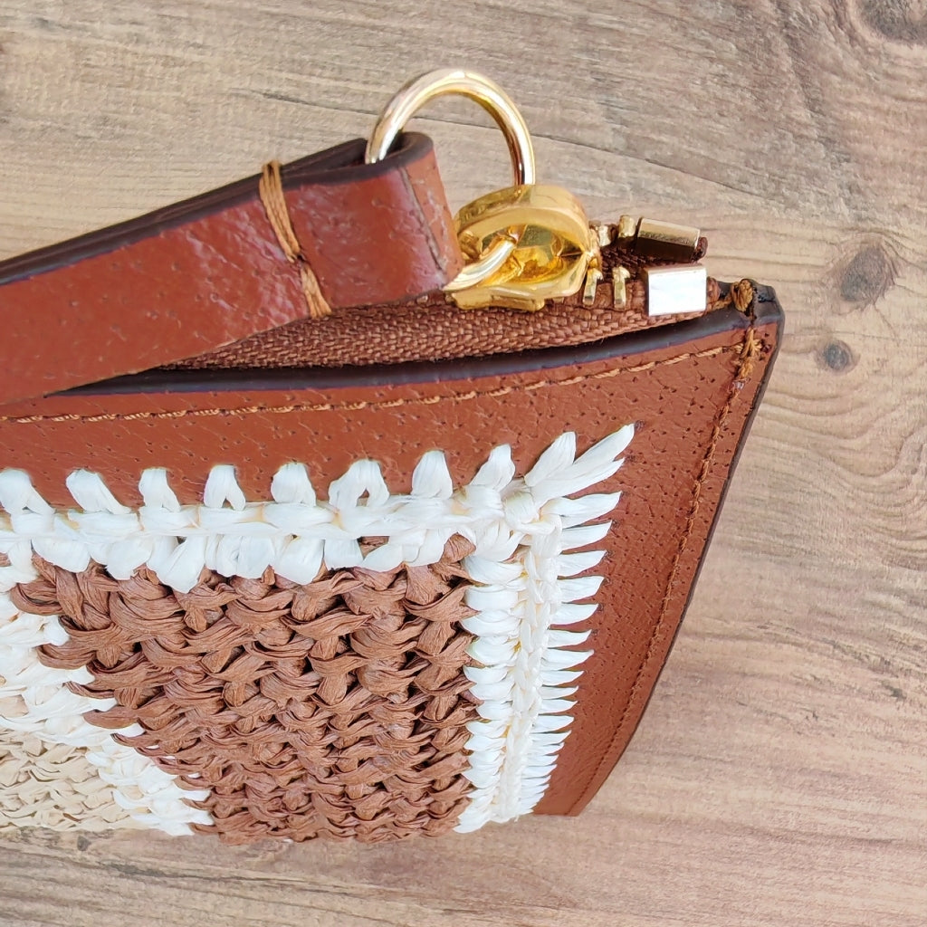 Canvas Premium Örgü Clutch