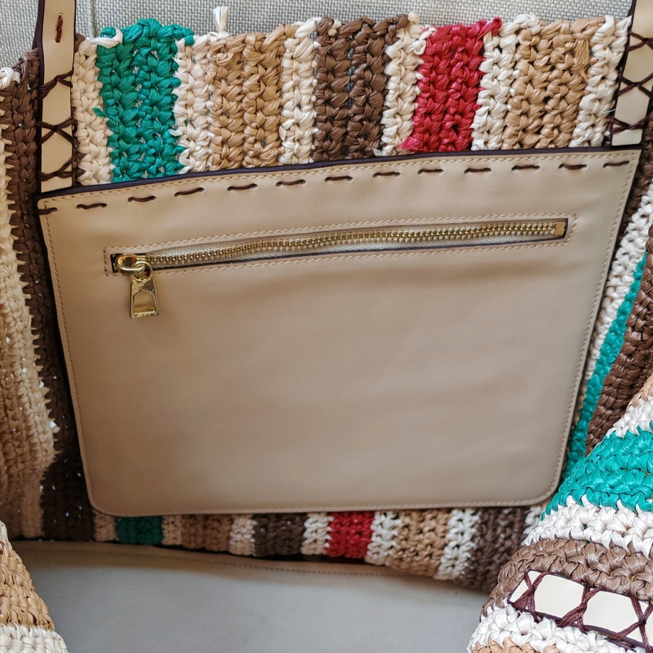 Fermuarlı Artisan Dikmeli Çanta Cebi