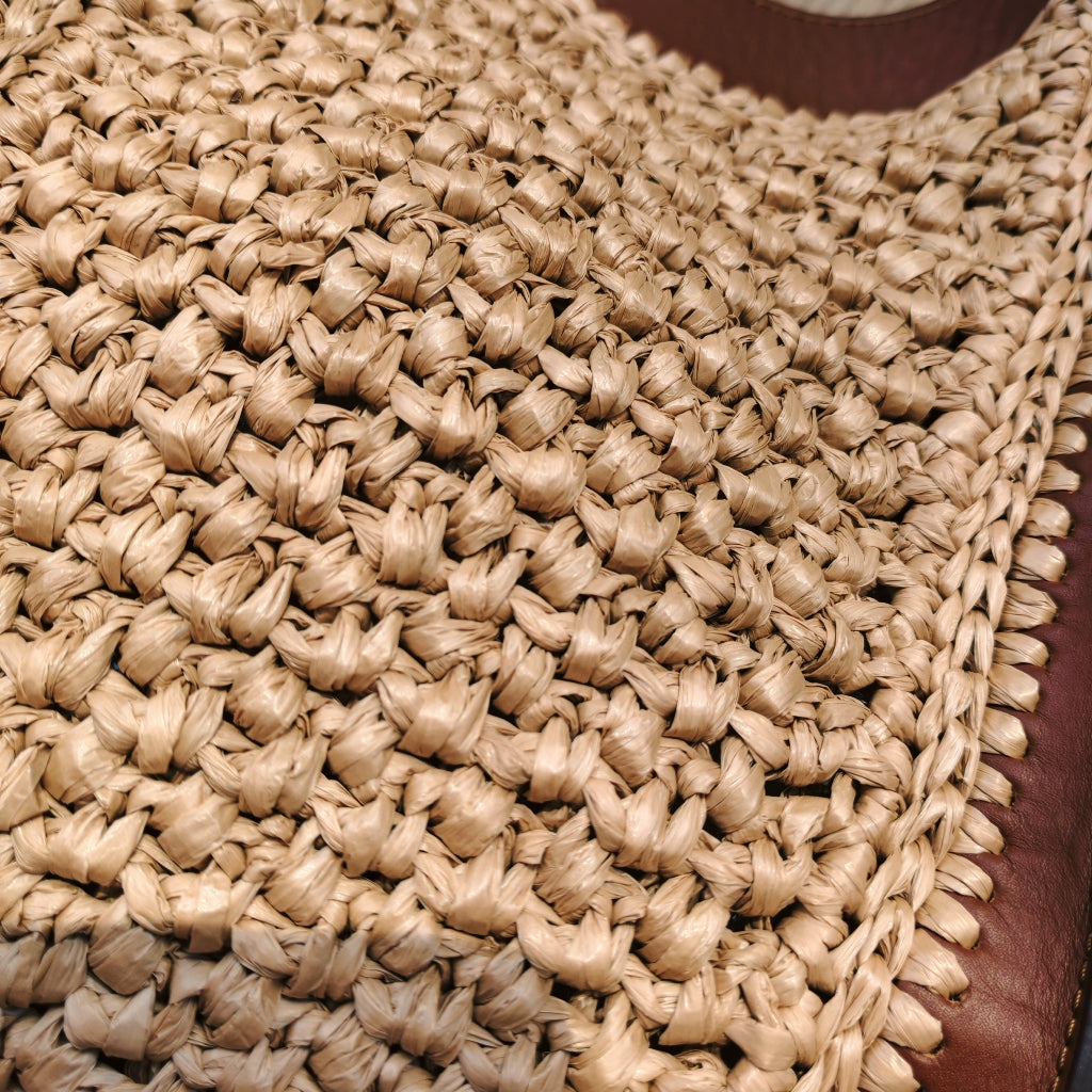 Ajur Deri Hazır Çanta Gövdesi