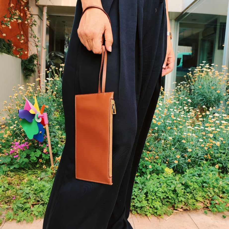 Premium Deri Organizatör Clutch