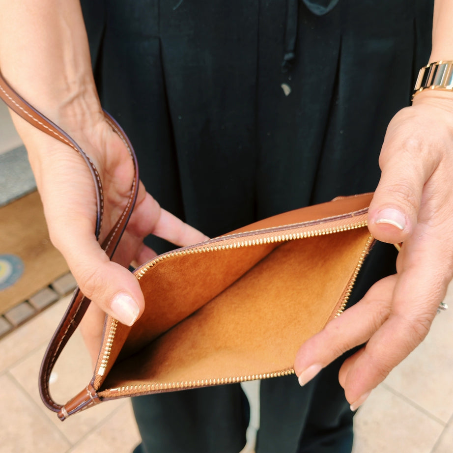 Premium Deri Organizatör Clutch