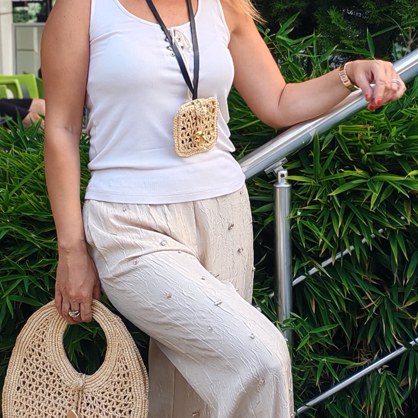 İkonik Dokulu Tasarım Çanta Yapımı (Video + PDF Eğitim)