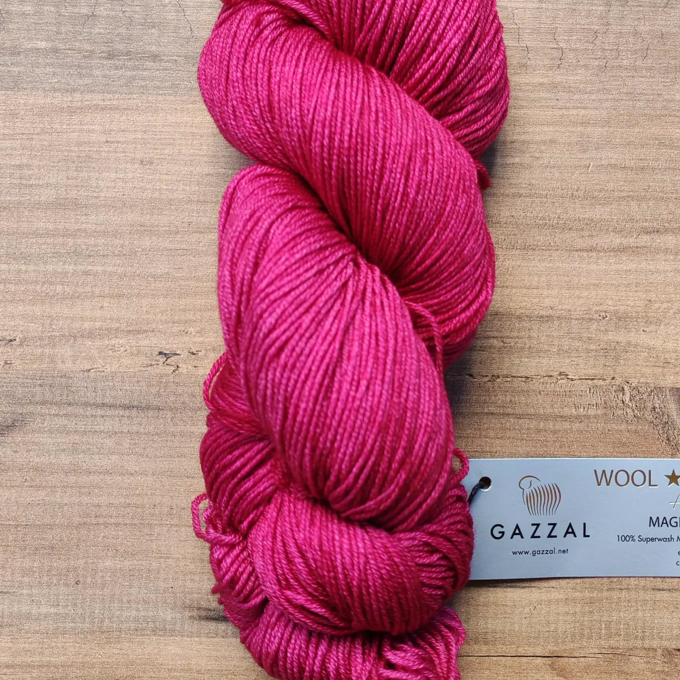 Gazzal Wool Star %100 Superwash Merino El Örgü İpi