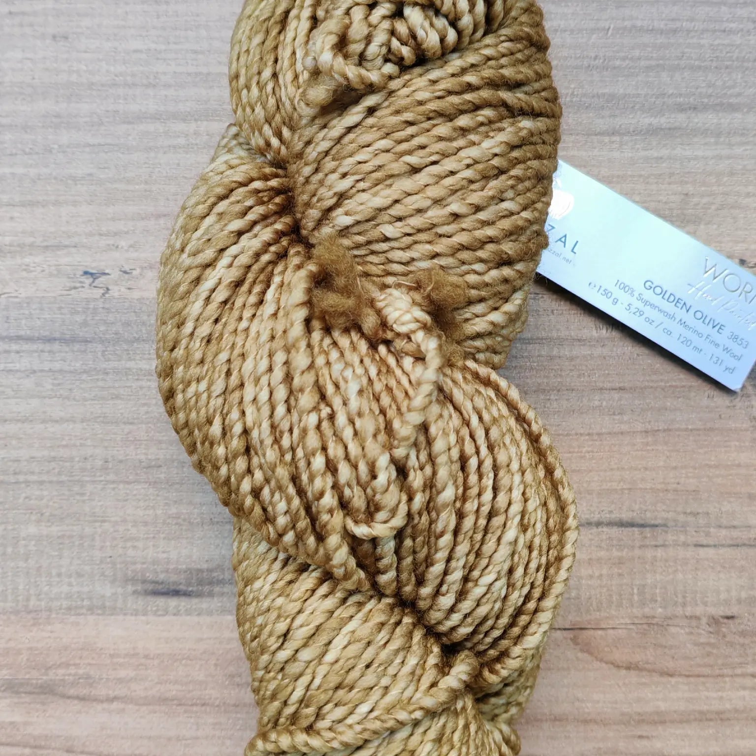 Gazzal Worm El Boyaması %100 Superwash Merino Yün