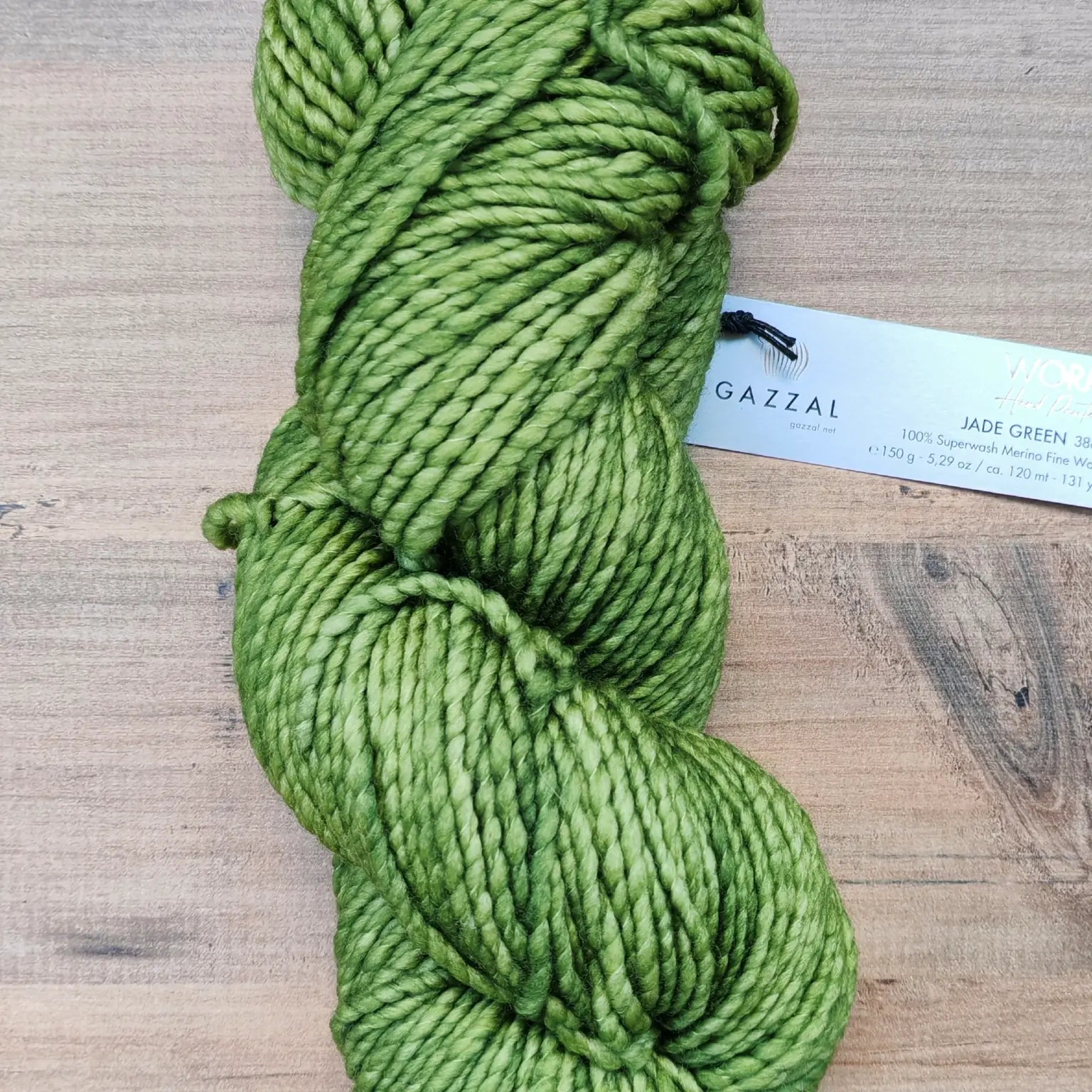 Gazzal Worm El Boyaması %100 Superwash Merino Yün