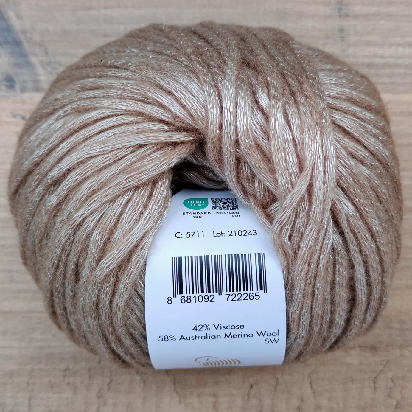 Gazzal Sisley Yün ve Viskon Karışımlı İplik