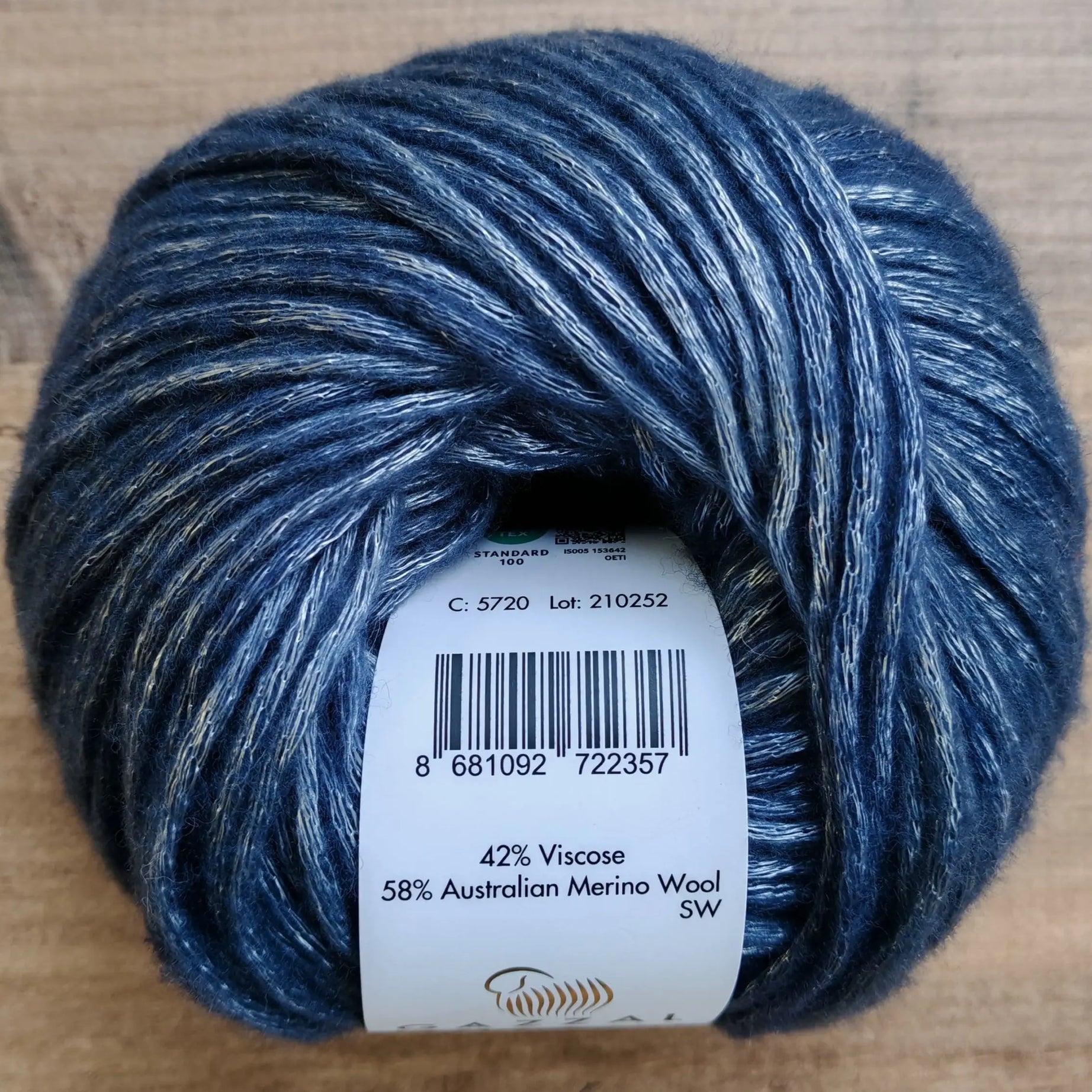 Gazzal Sisley Yün ve Viskon Karışımlı İplik