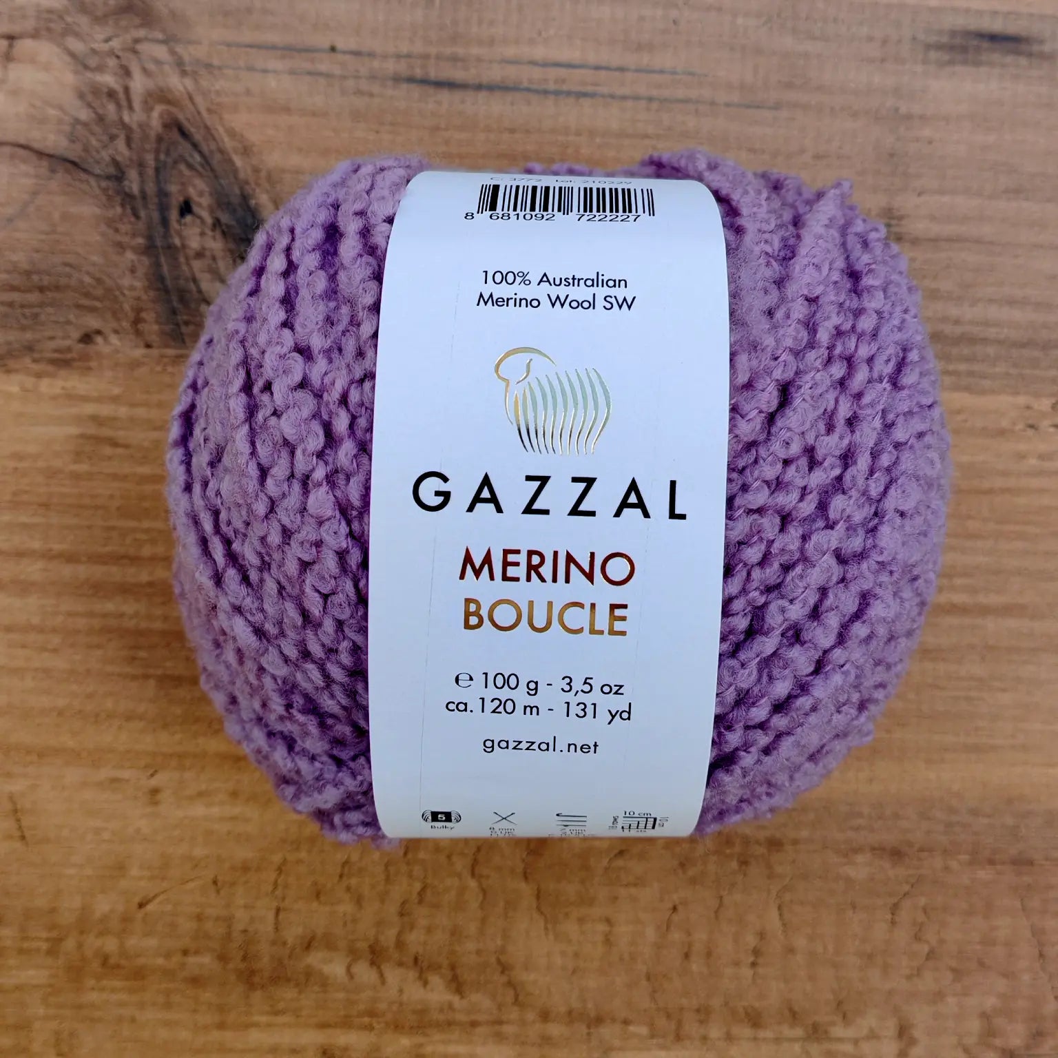Gazzal Merino Boucle İplik