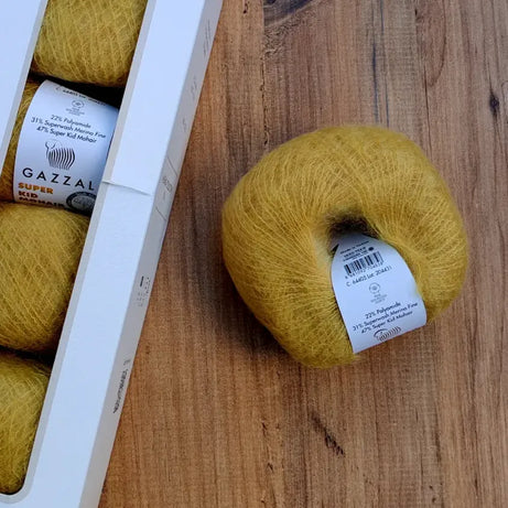 Gazzal Super Kid Mohair İplik