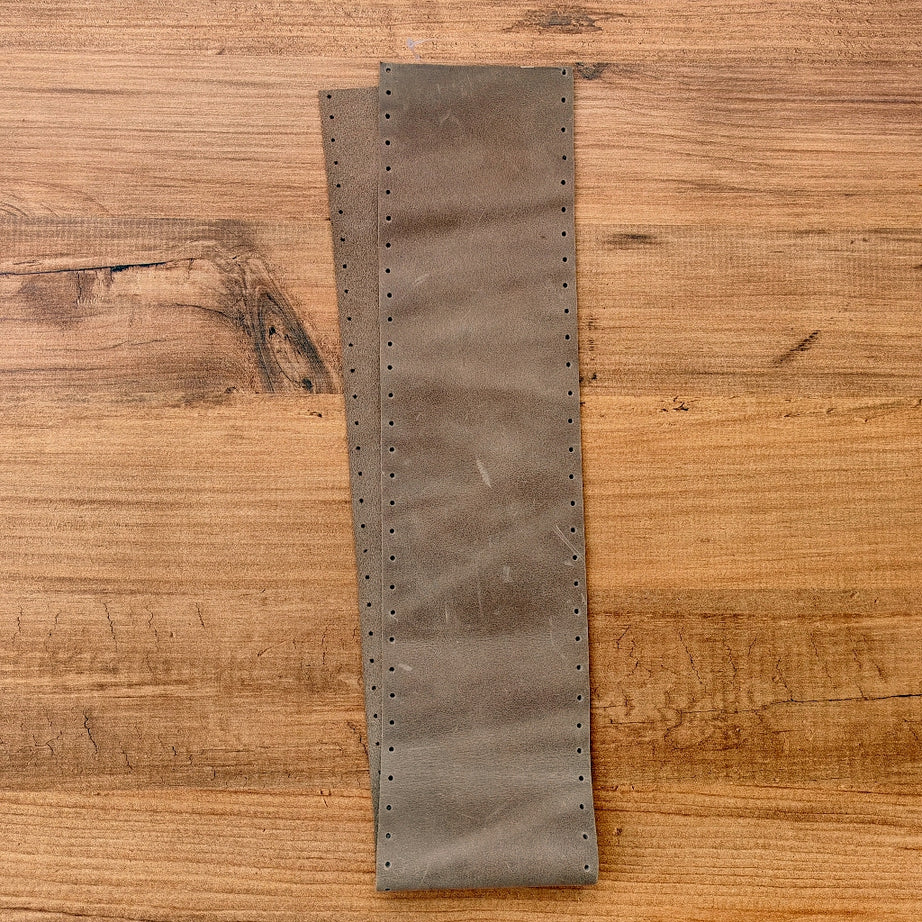 Örgü Çanta Ara Deri