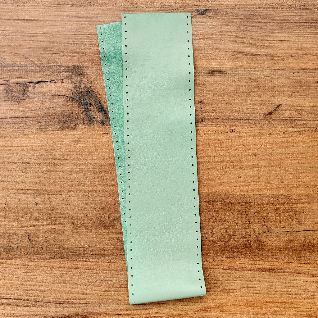 Örgü Çanta Ara Deri