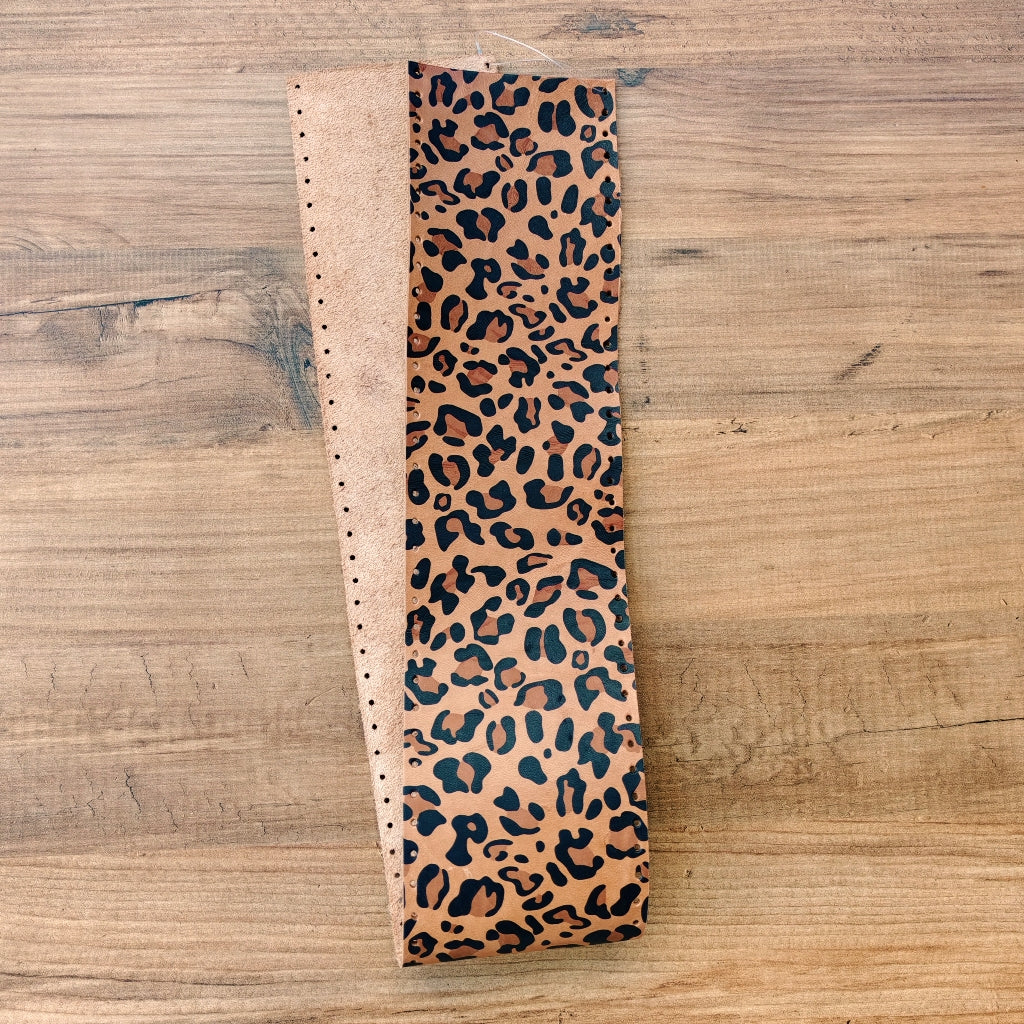 Örgü Çanta Ara Deri