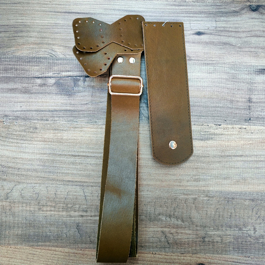 Hakiki Deri Freebag Seti