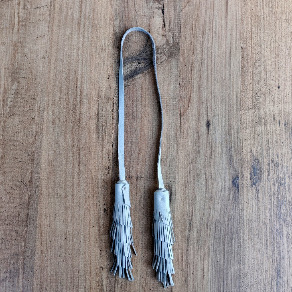 Hakiki Deri Püskül Çanta Aksesuarı