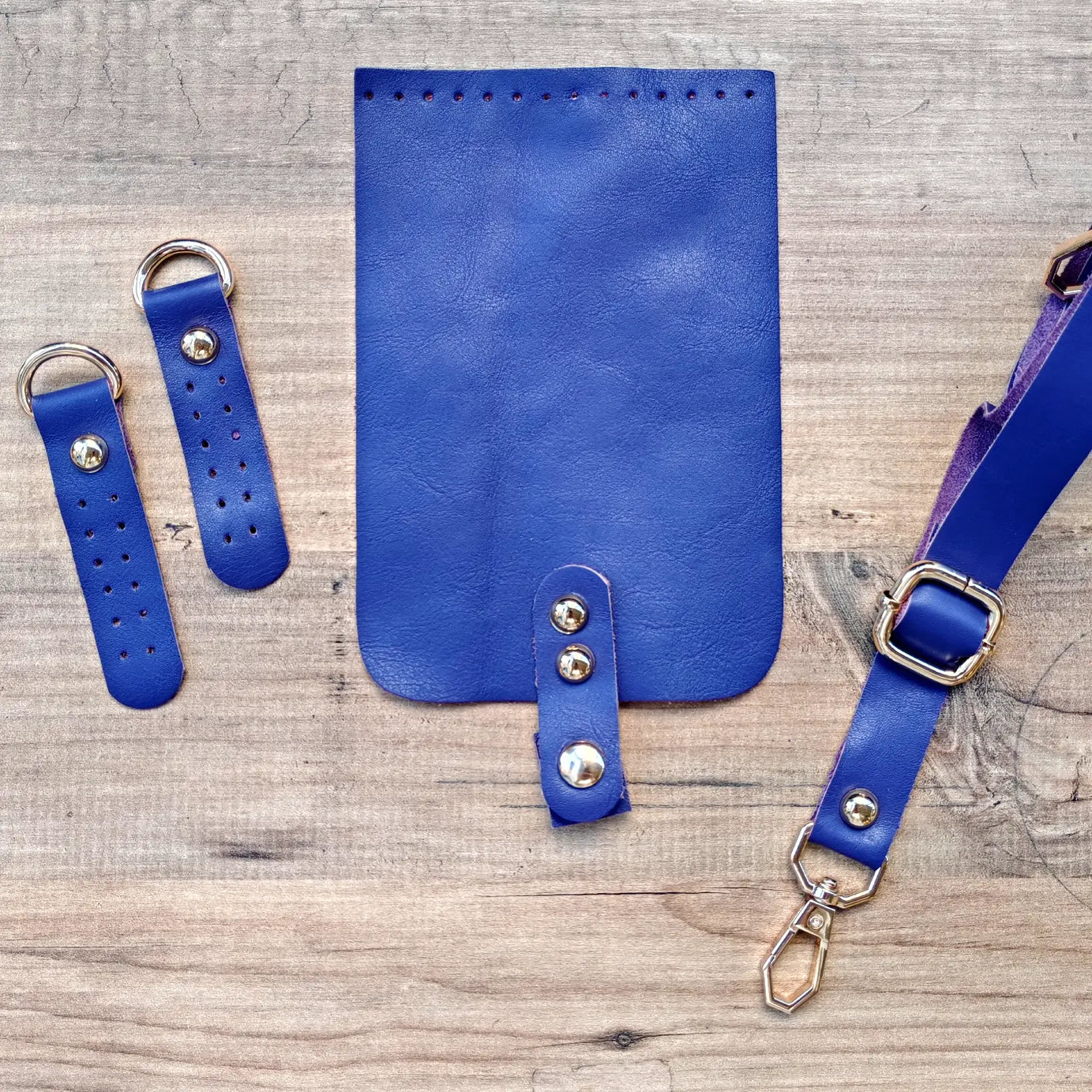 Postacı Hakiki Deri Çanta Kiti