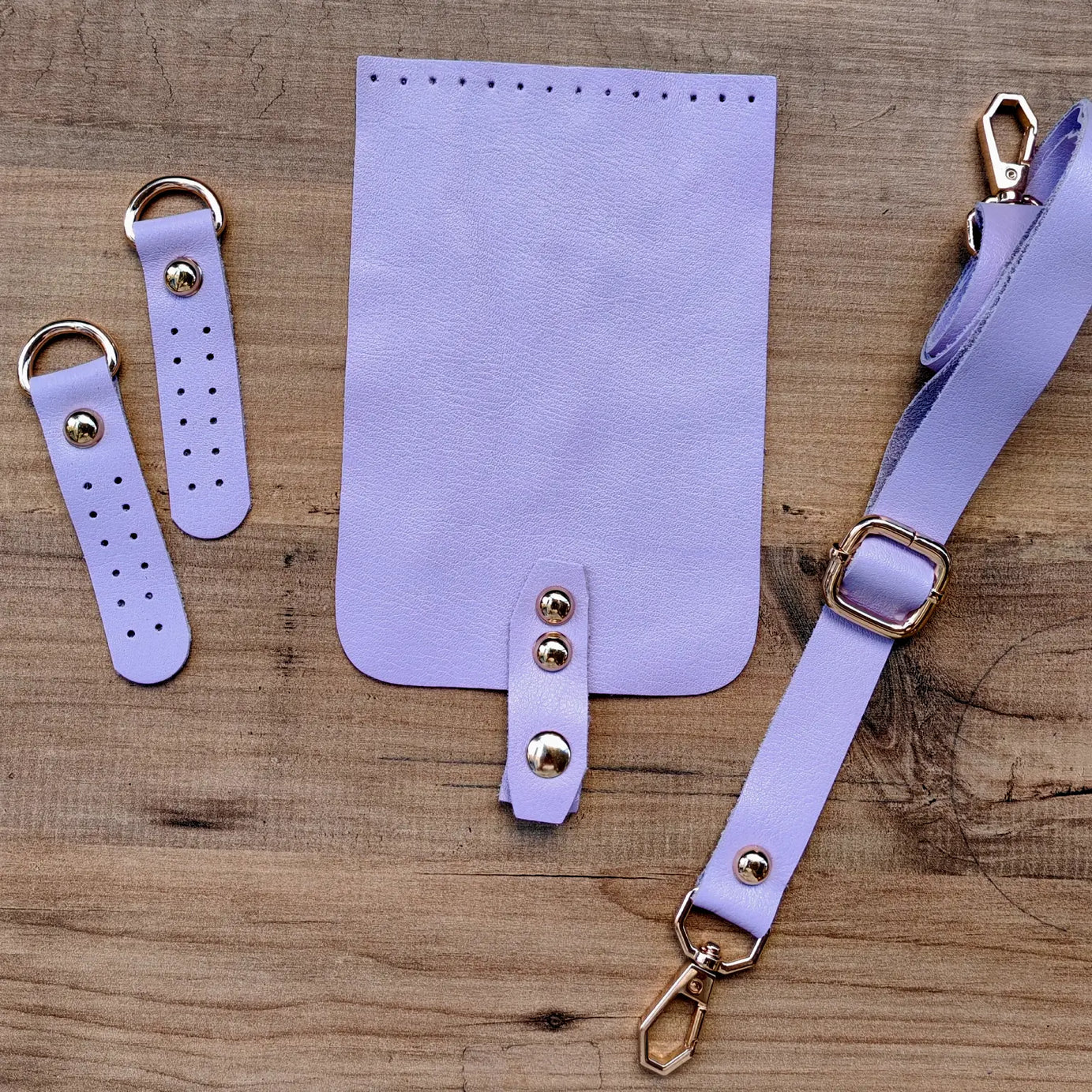 Postacı Hakiki Deri Çanta Kiti