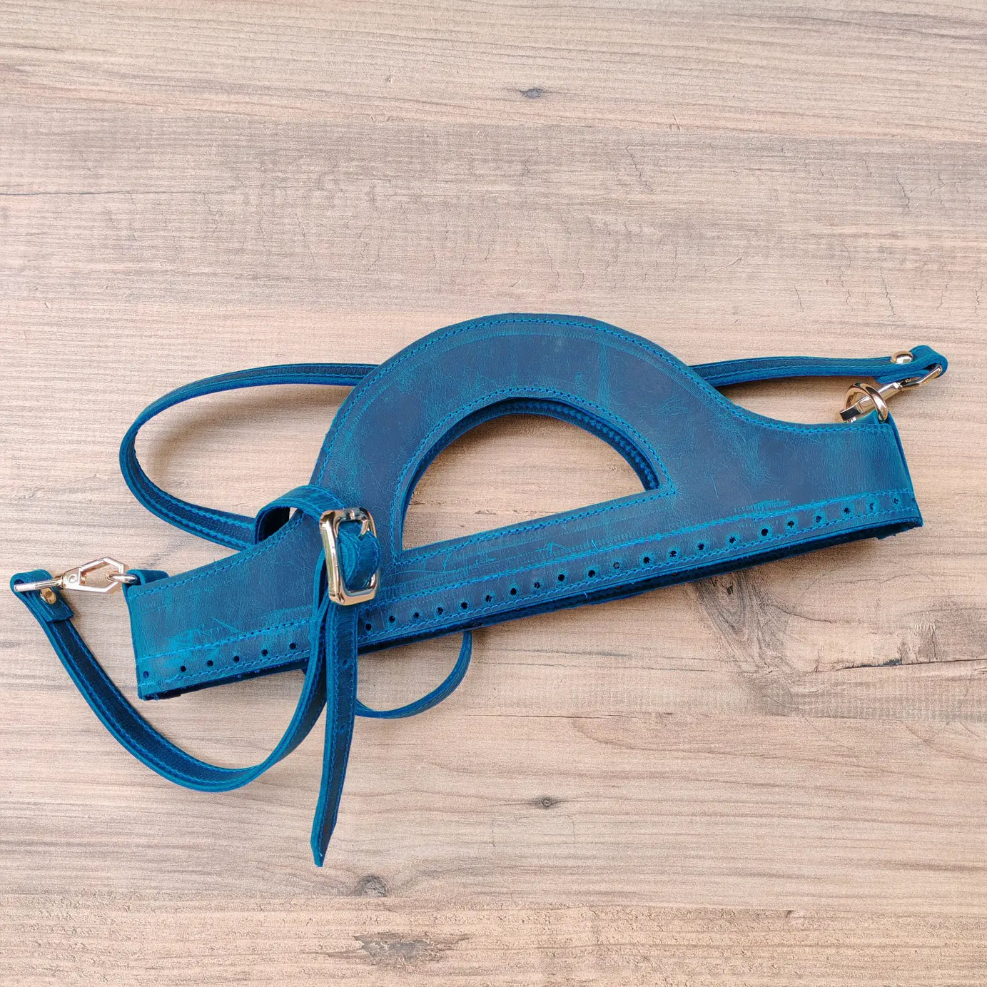 D Kit Hakiki Deri Çanta Sapı