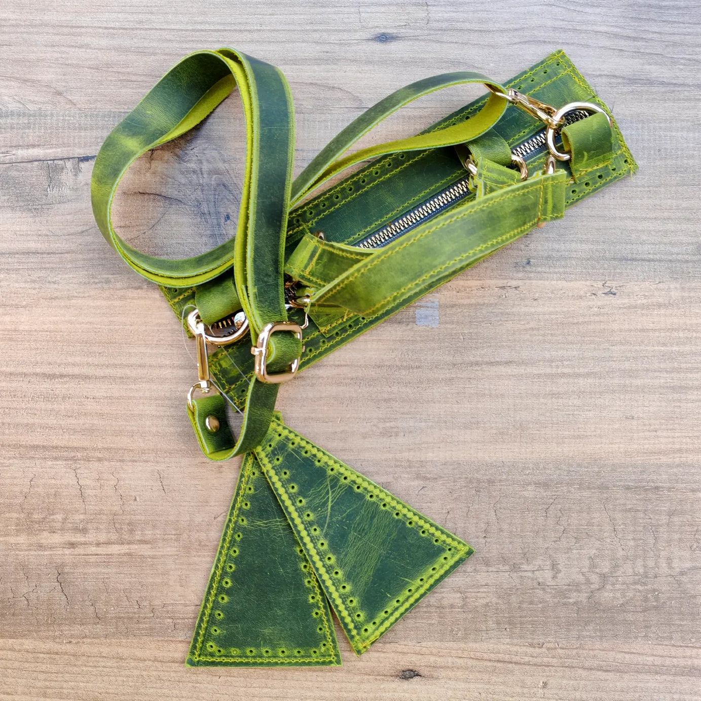 Paris Hakiki Deri Çanta Kiti