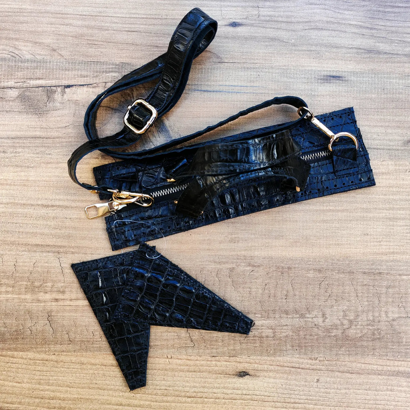 Paris Hakiki Deri Çanta Kiti