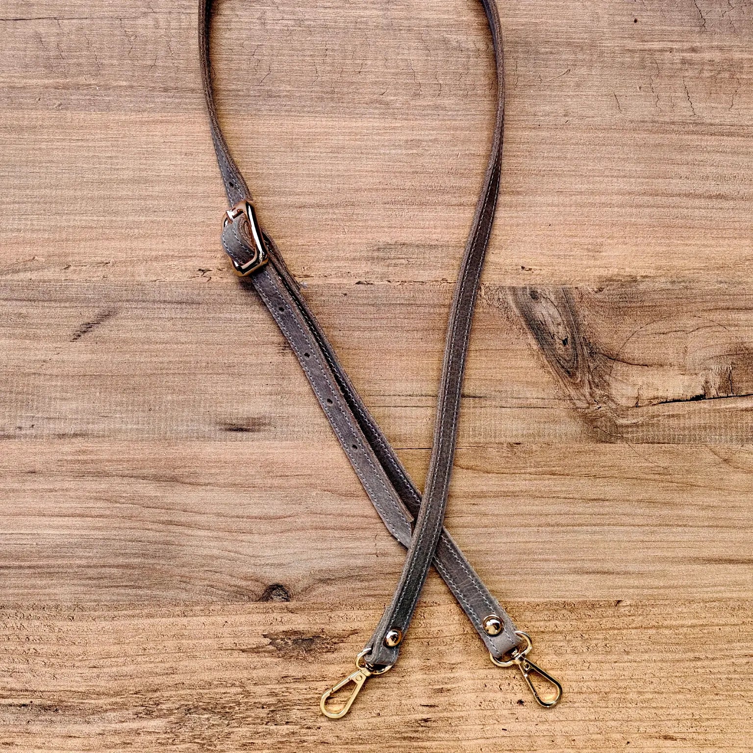 London Ayarlanabilir Deri Çanta Askısı