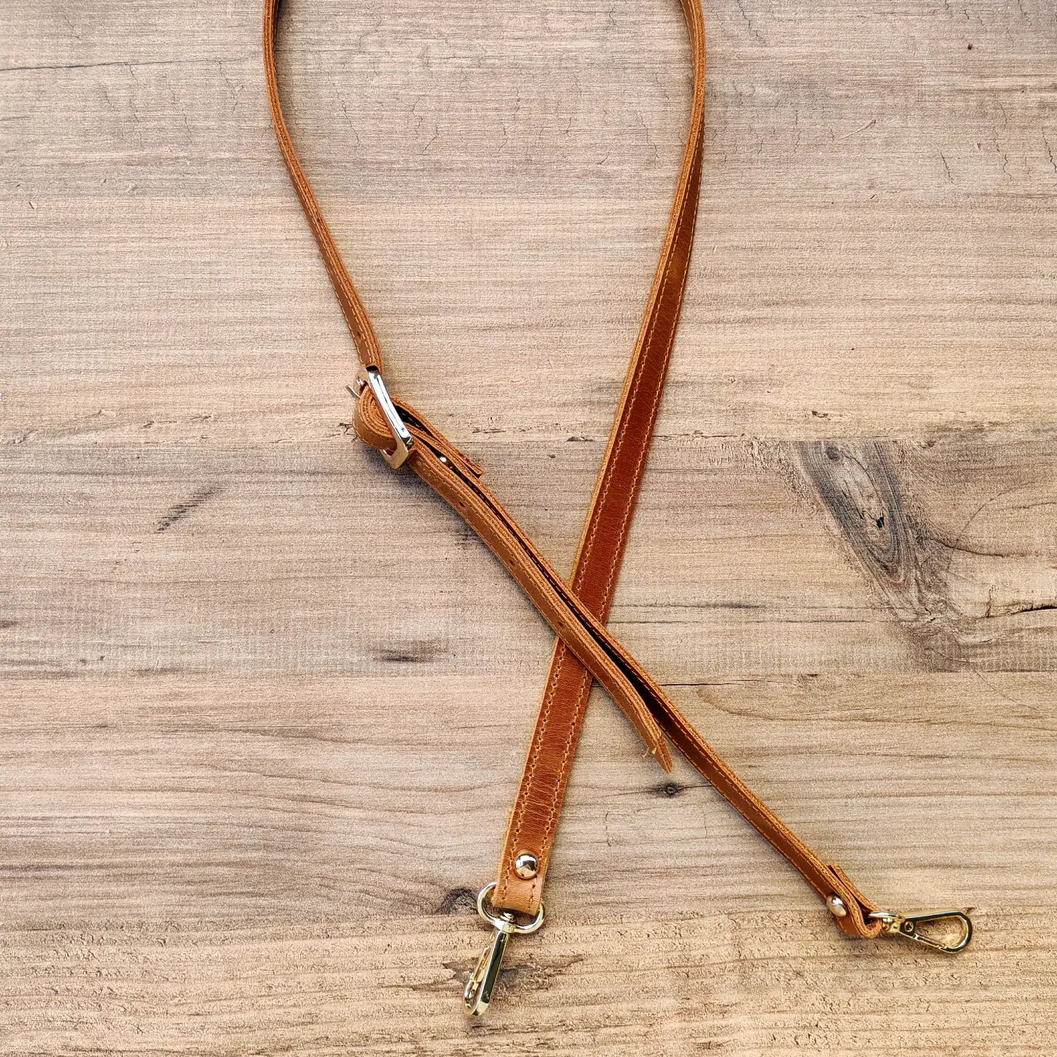 London Ayarlanabilir Deri Çanta Askısı