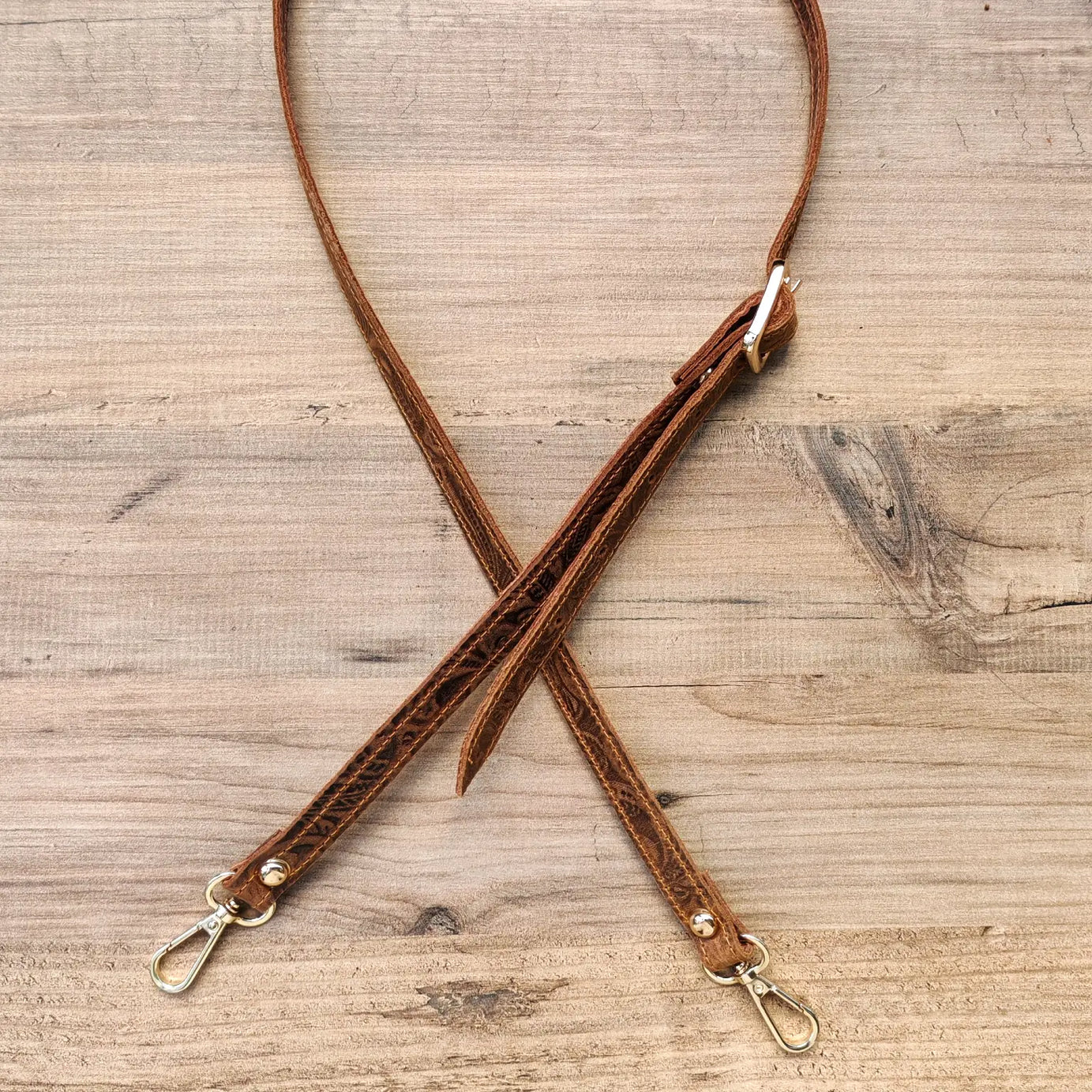 London Ayarlanabilir Deri Çanta Askısı