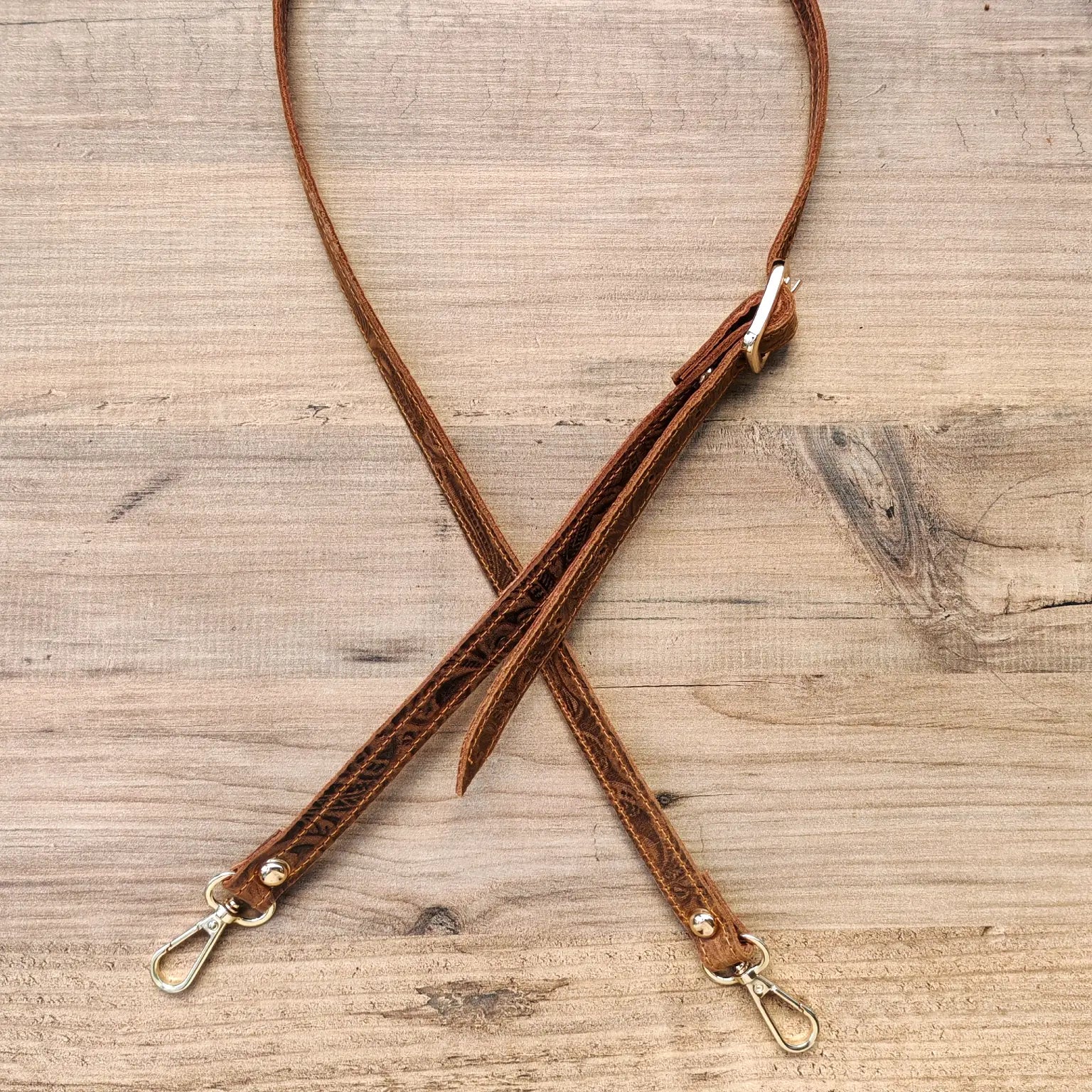 London Ayarlanabilir Deri Çanta Askısı